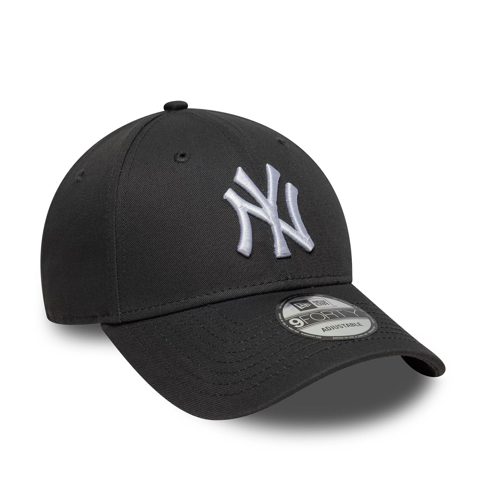 New York Yankees MLB League Essential Charcoal 9FORTY Cap - Image 3