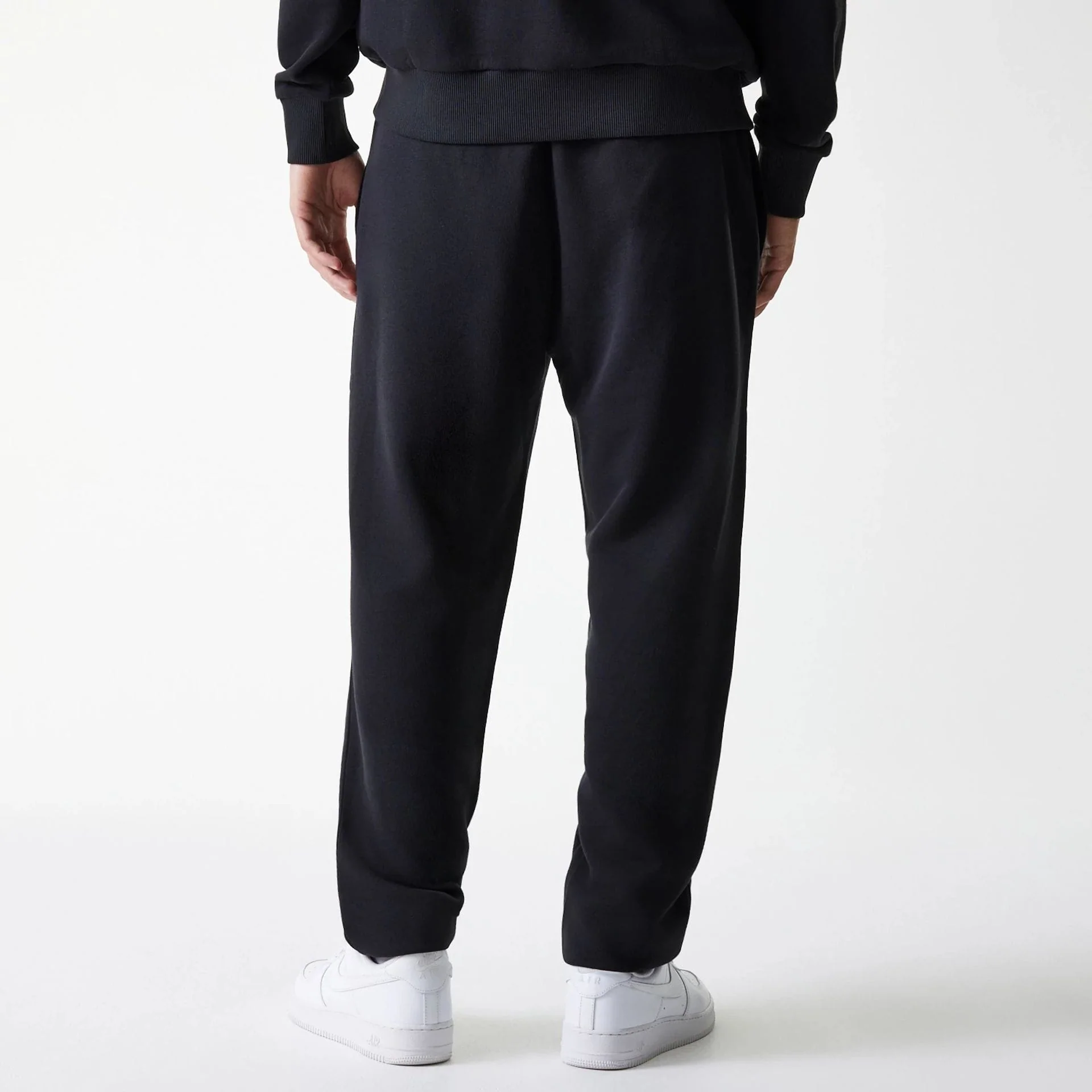 New York Yankees MLB League Essential Midi French Terry Black Joggers - Image 2