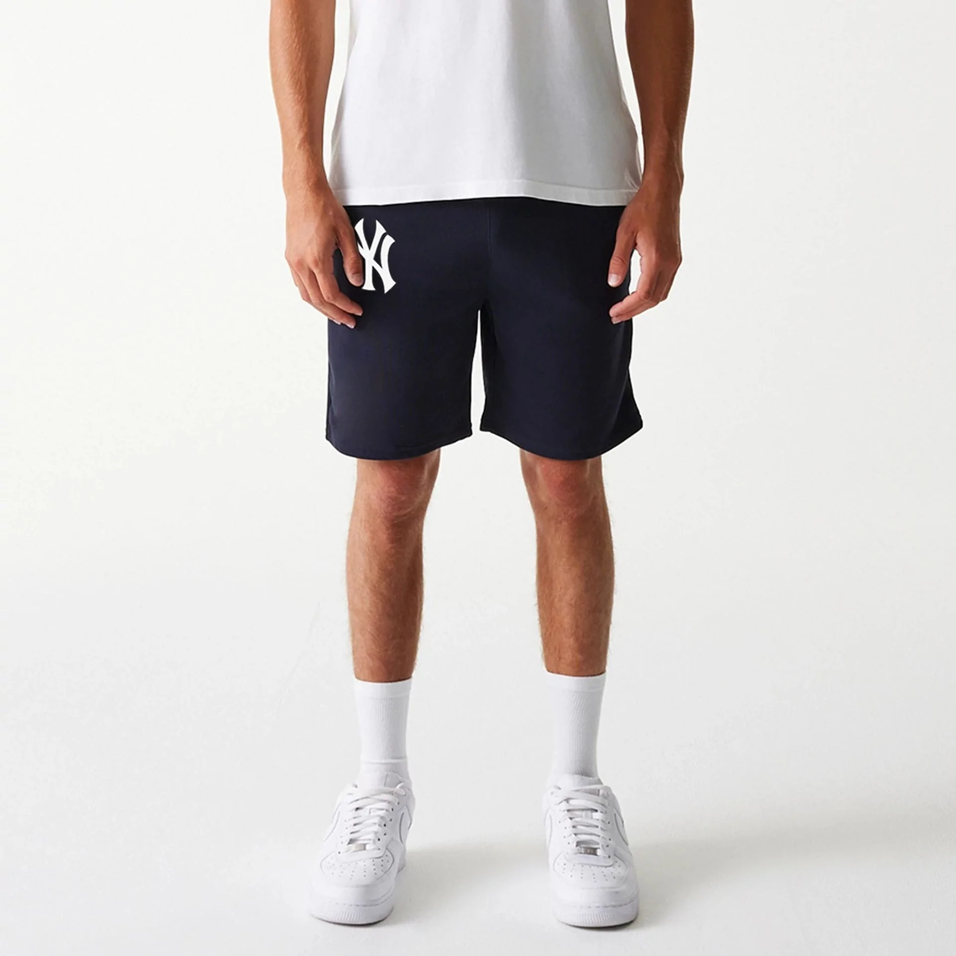 New York Yankees MLB League Essential Navy Shorts - Image 8