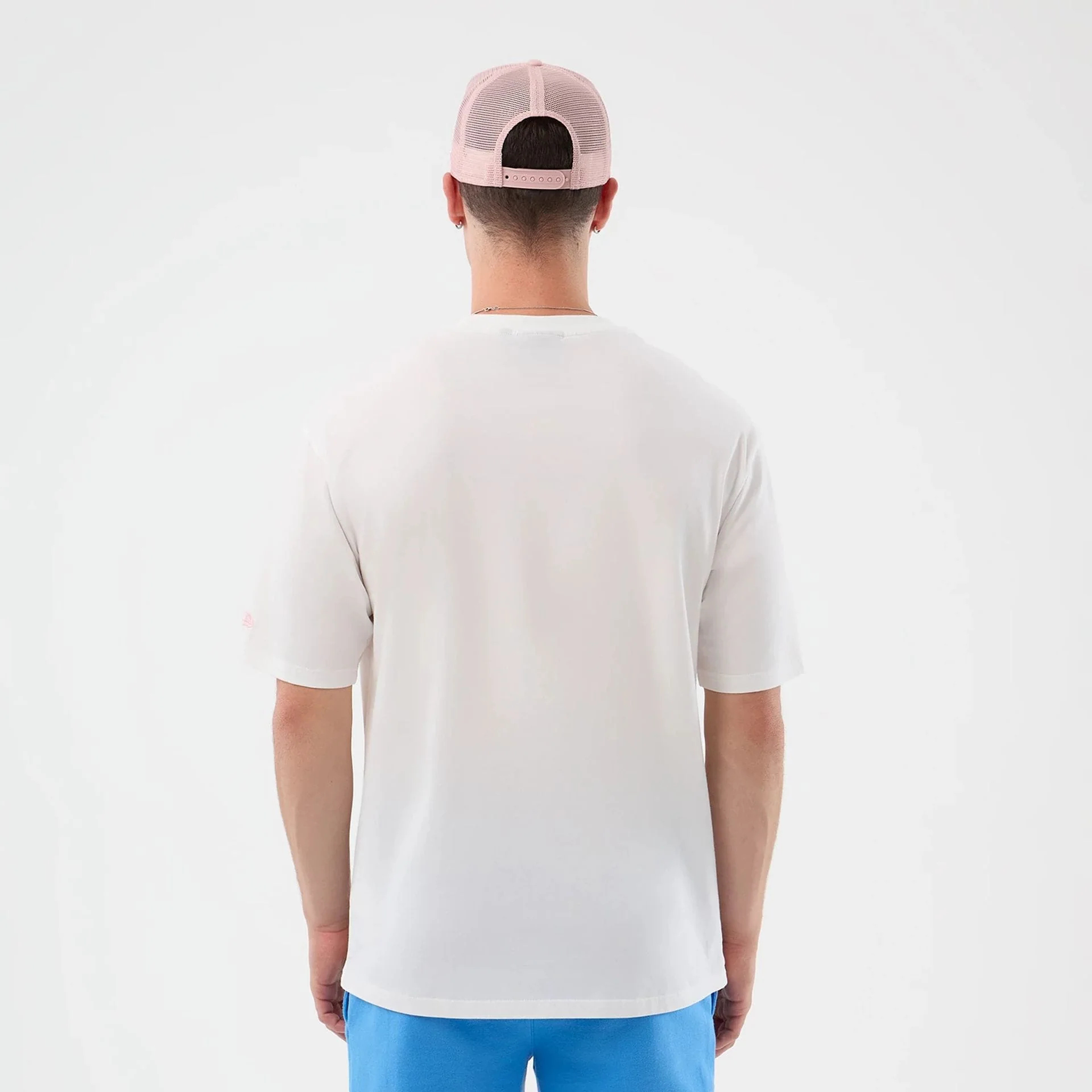 New York Yankees MLB League Essential White Oversized T-Shirt - Image 2