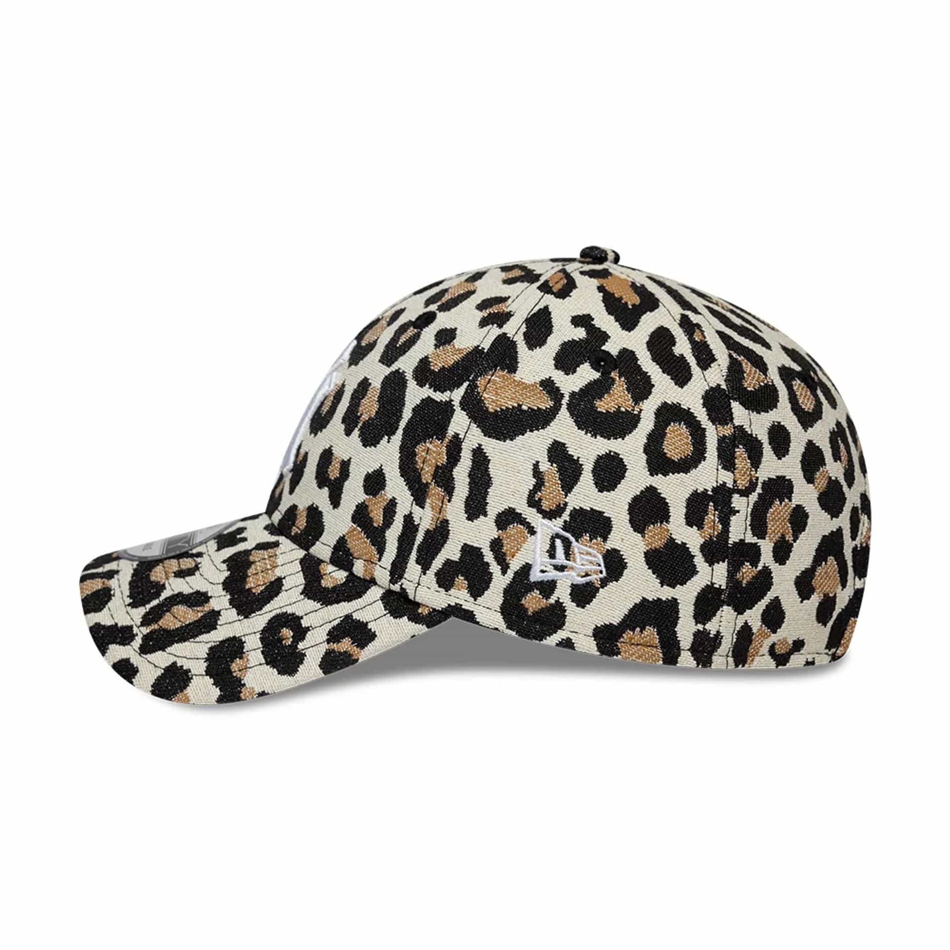 New York Yankees MLB Leopard Black 9FORTY Adjustable Cap - Image 5