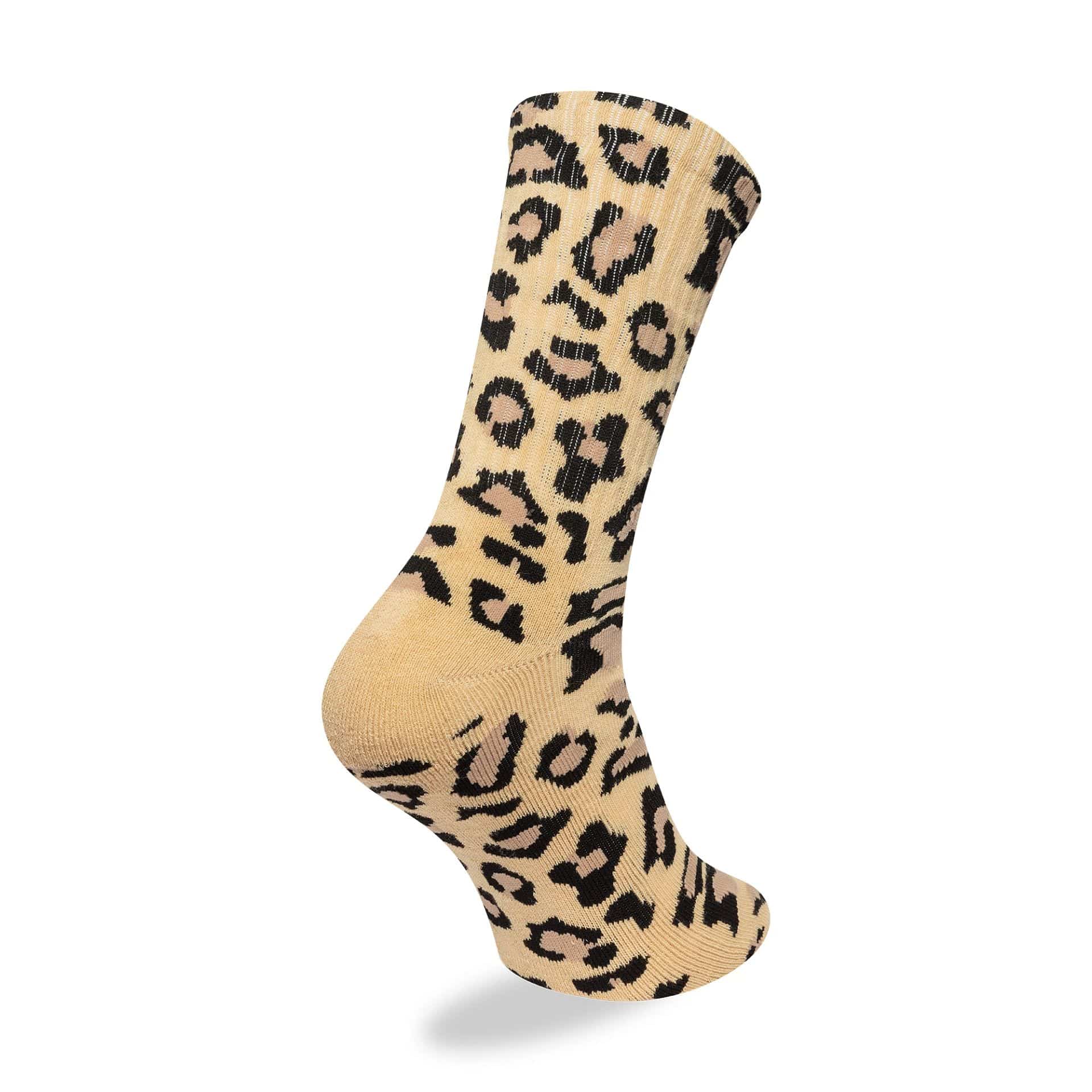 New York Yankees MLB Leopard Crew Socks - Image 2