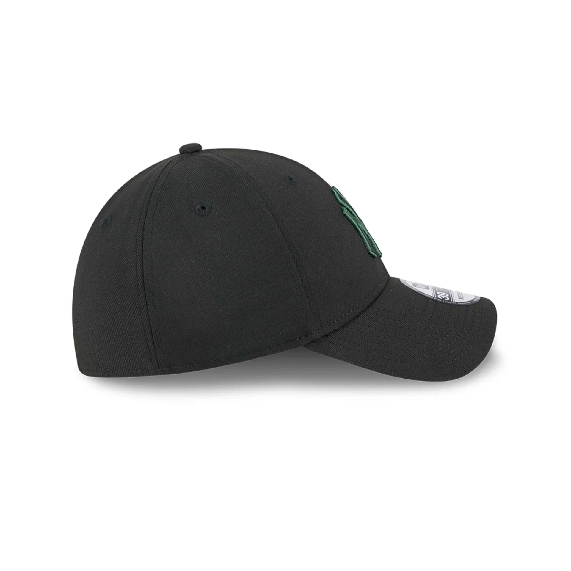 New York Yankees MLB Lifestyle Black 39THIRTY Stretch Fit Cap - Image 6