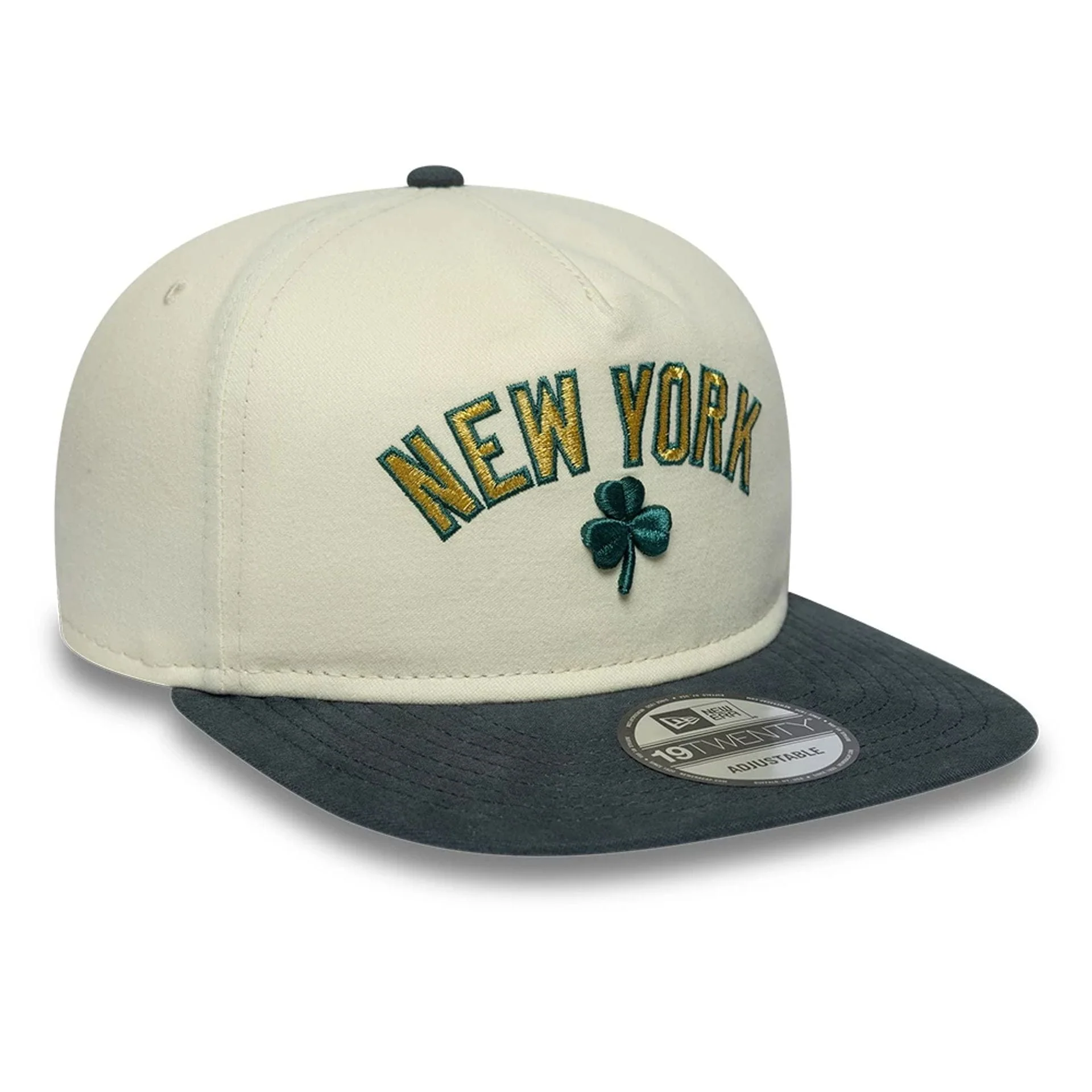 New York Yankees MLB Metallic Logo Cream 19TWENTY Adjustable Cap - Image 4