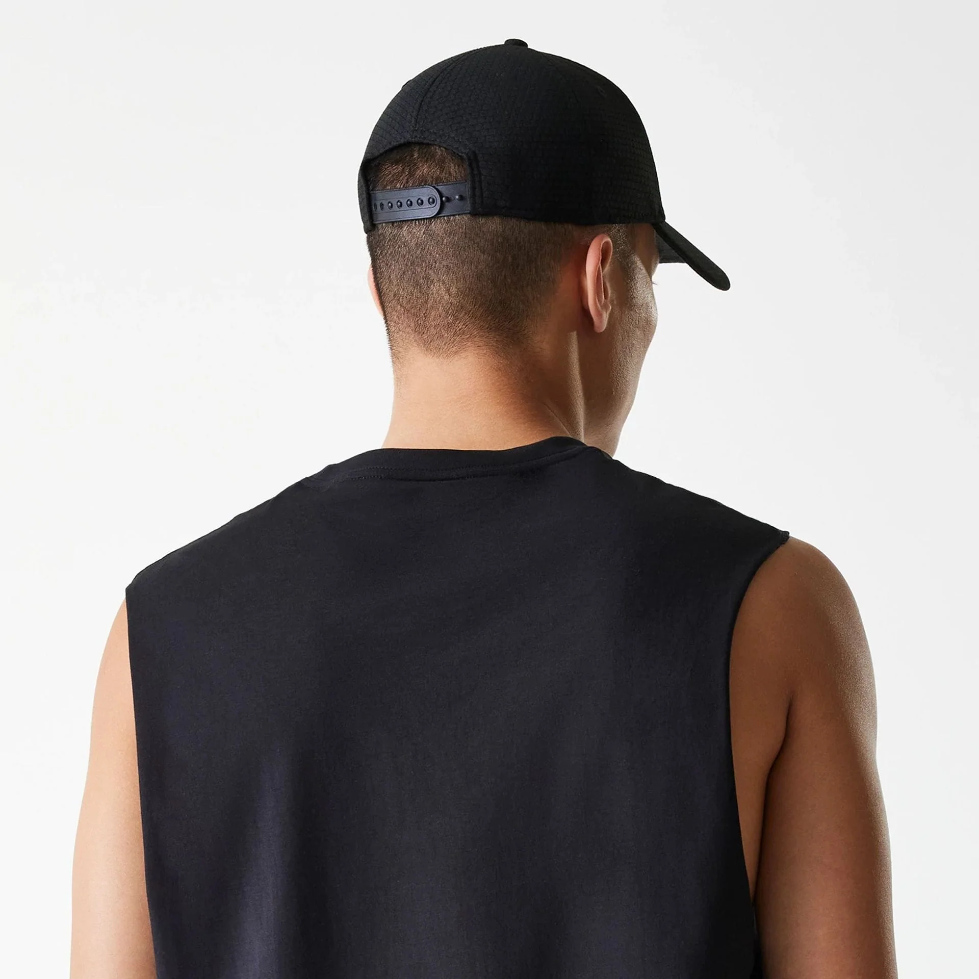 New York Yankees MLB Midi Black Sleeveless T-Shirt - Image 5
