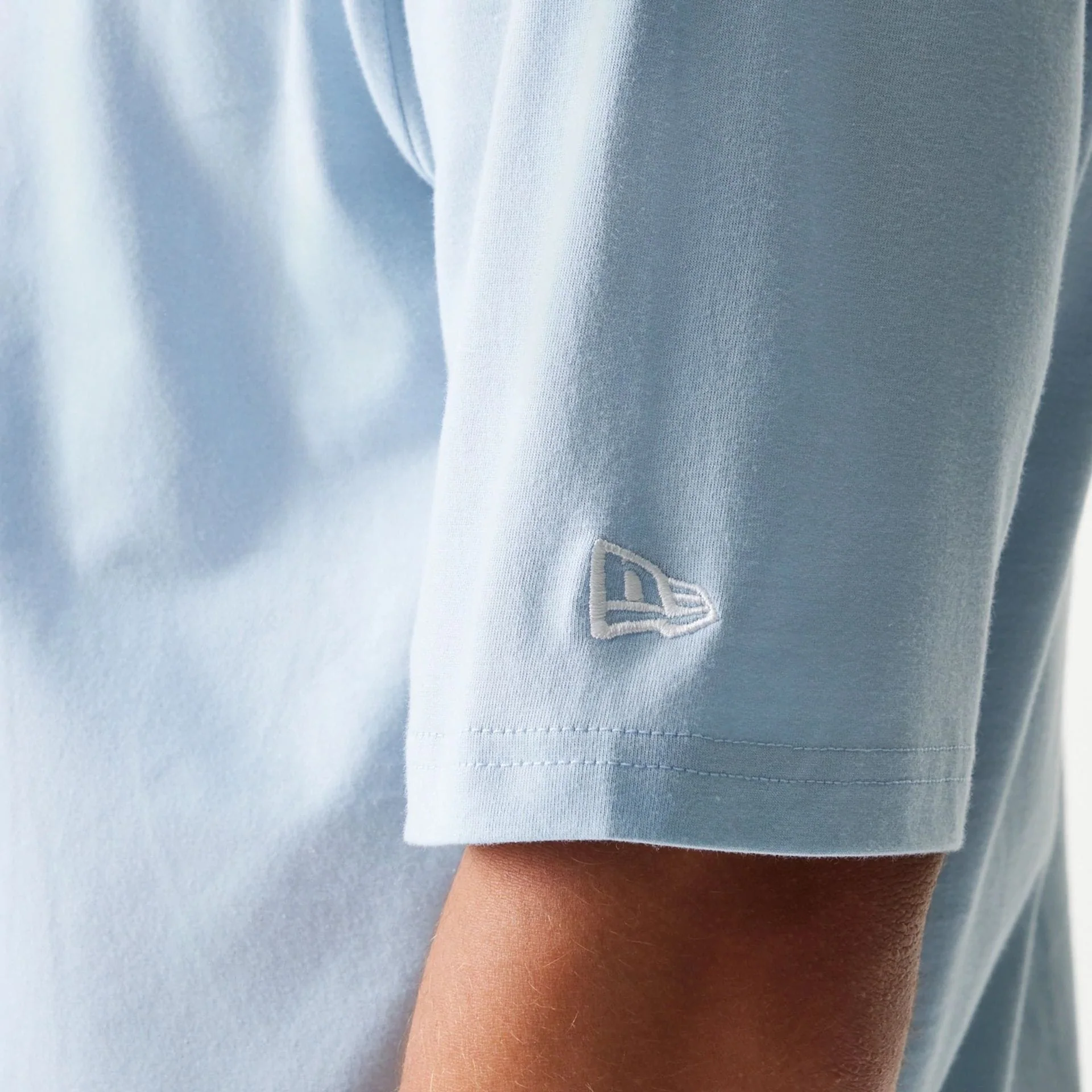 New York Yankees MLB Midi Pastel Blue Oversized T-Shirt - Image 7