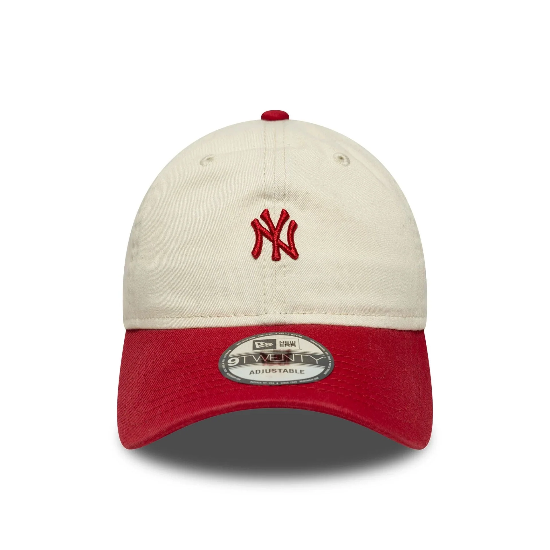 New York Yankees MLB Mini Logo Red 9TWENTY Cap - Image 2