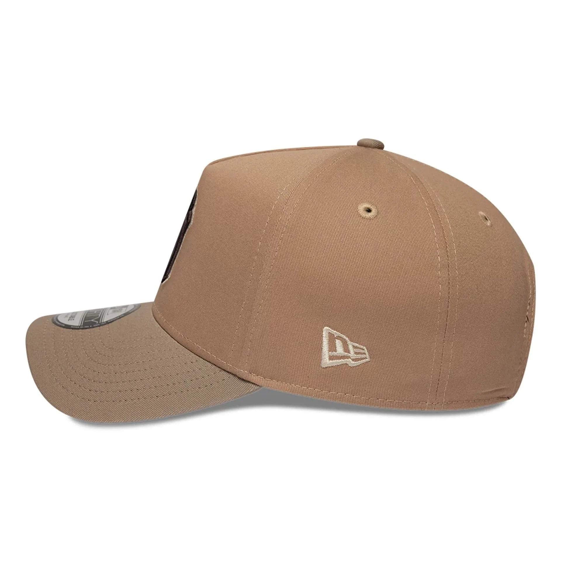 New York Yankees MLB Mocha Mousse Beige 9FORTY A-Frame Adjustable Cap - Image 4
