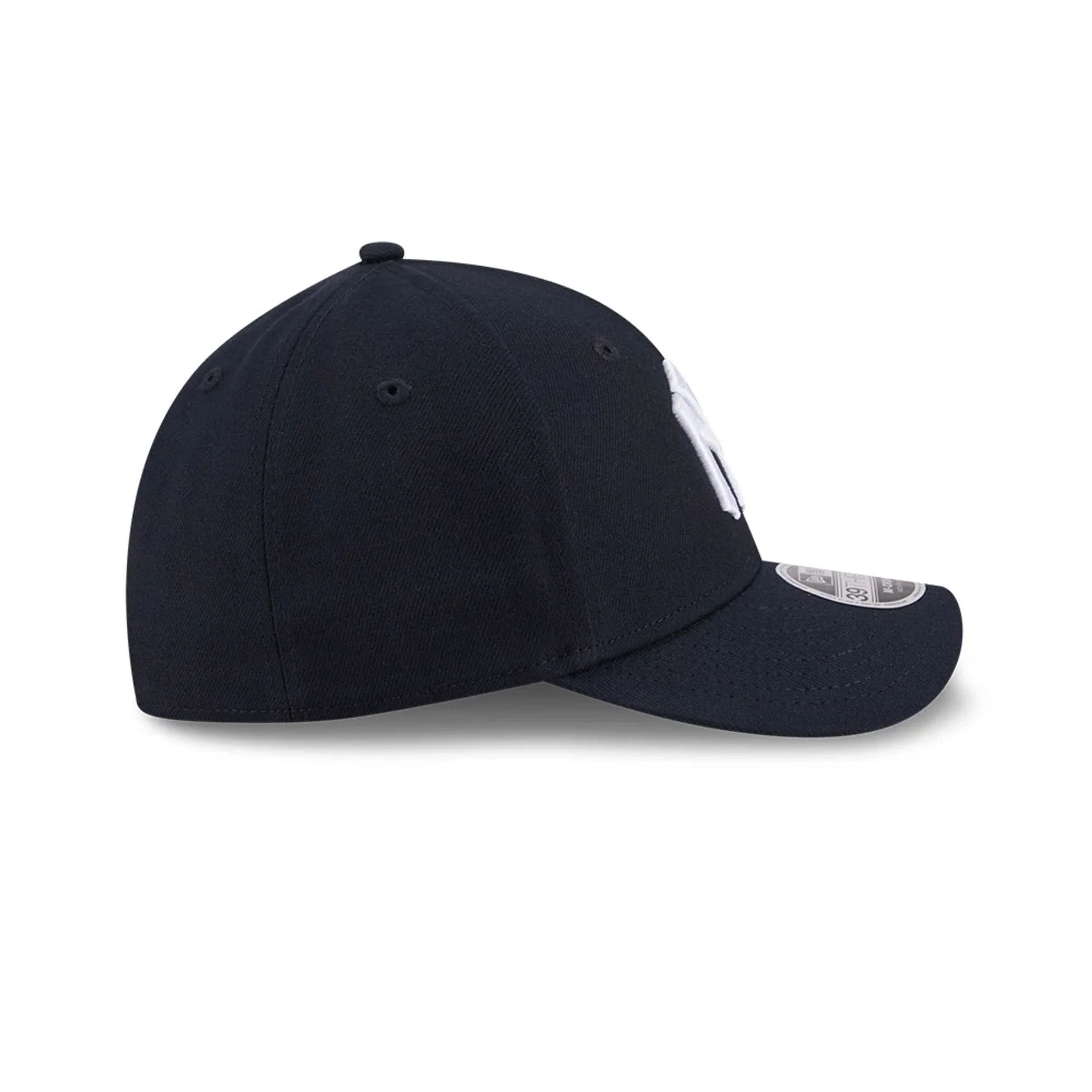 New York Yankees MLB Navy 39THIRTY M-Crown Stretch Fit Cap - Image 7