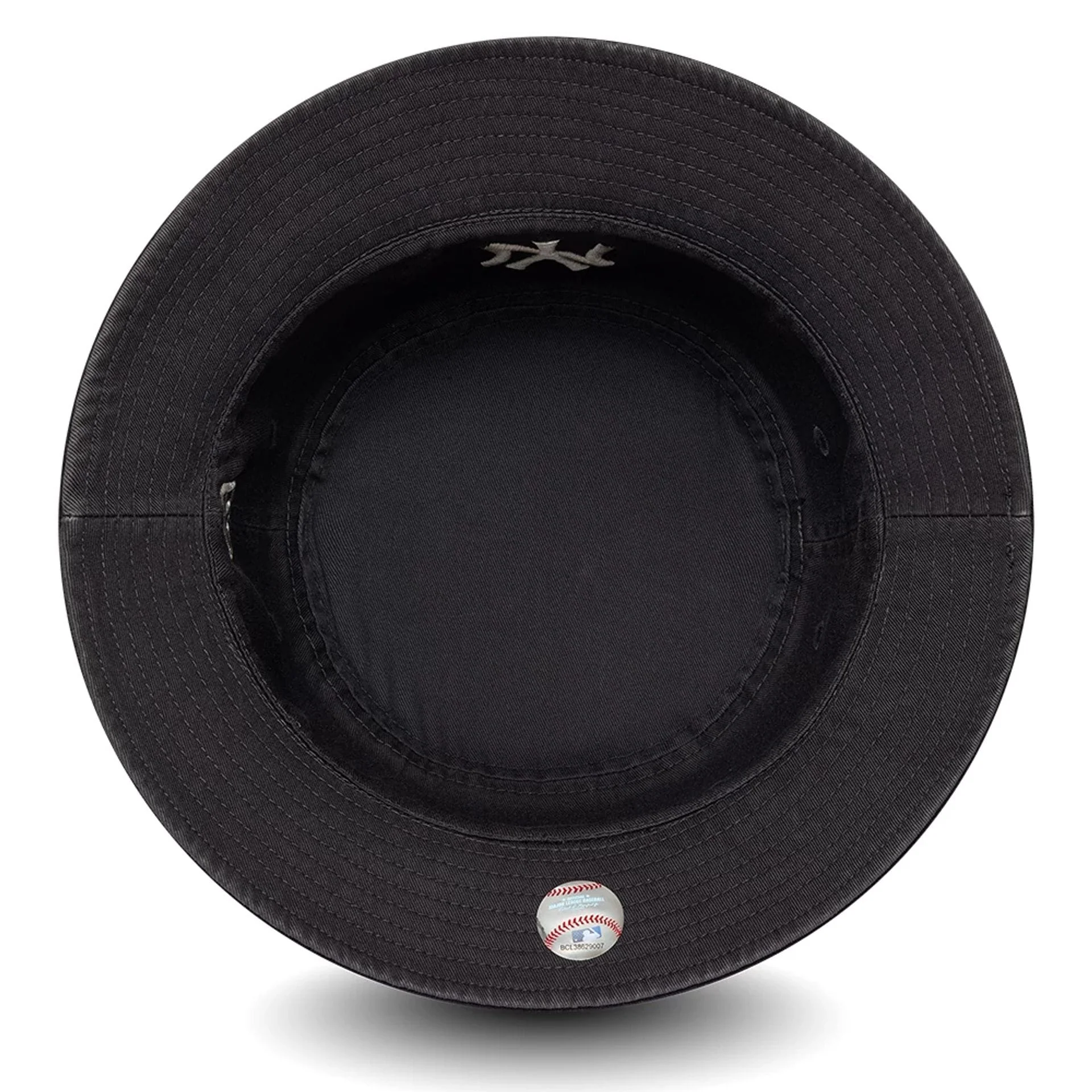 New York Yankees MLB Navy & Black Reversible Bucket Hat - Image 7