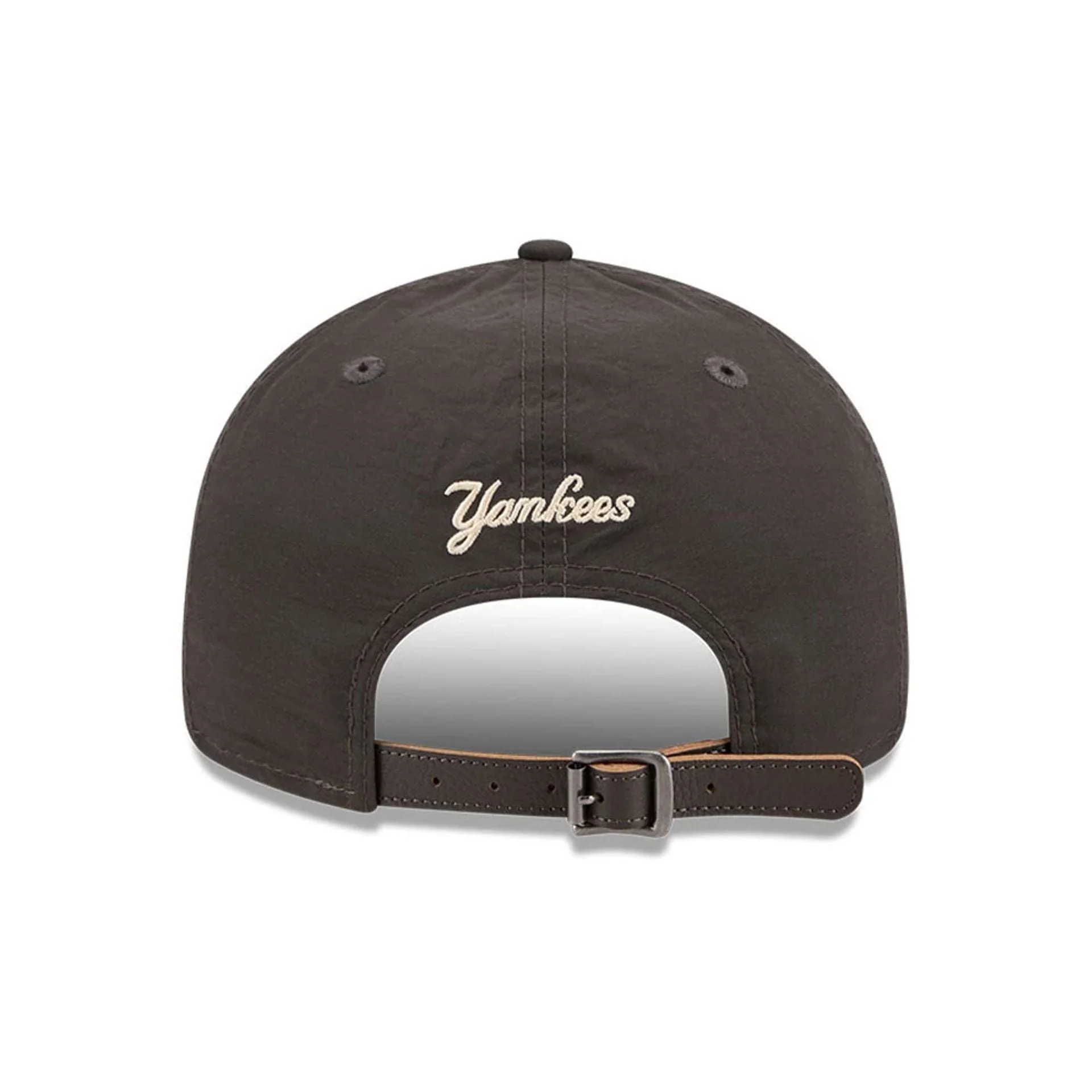 New York Yankees MLB Nylon Black Retro Crown 9FIFTY Adjustable Cap - Image 2