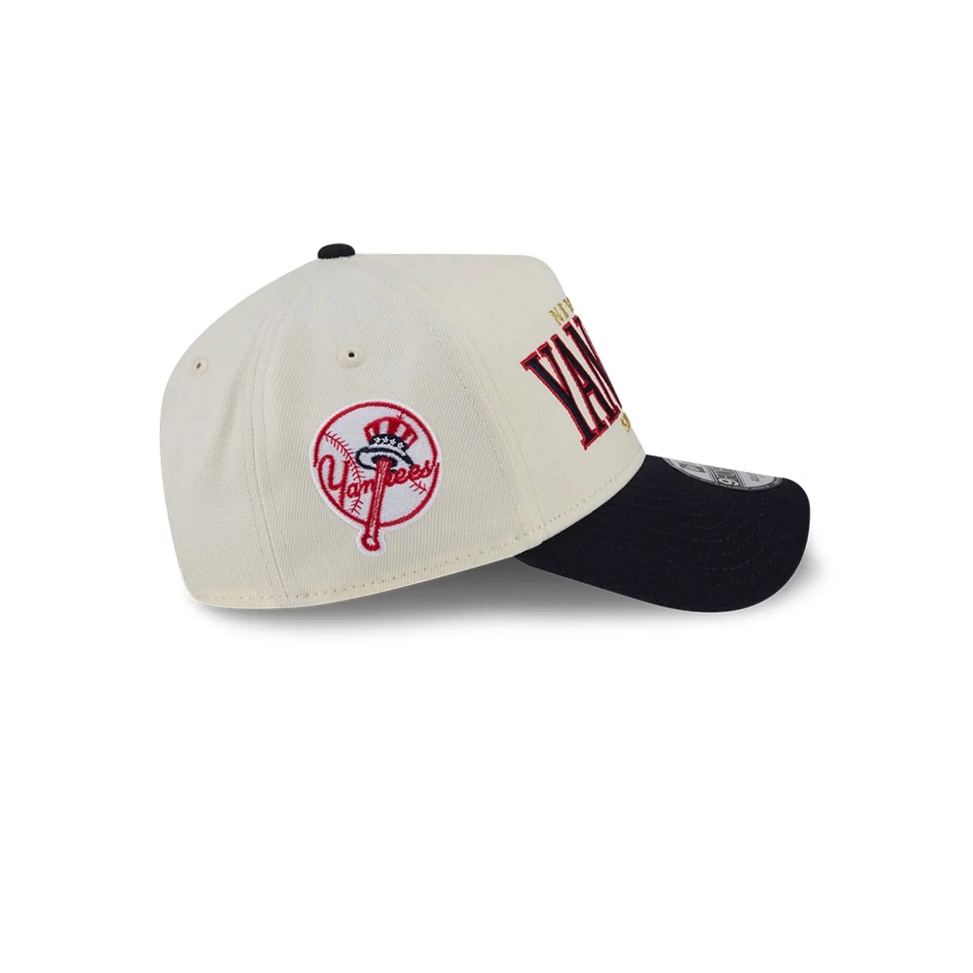 New York Yankees MLB Opening Day Cream 9FORTY A-Frame Adjustable Cap - Image 5
