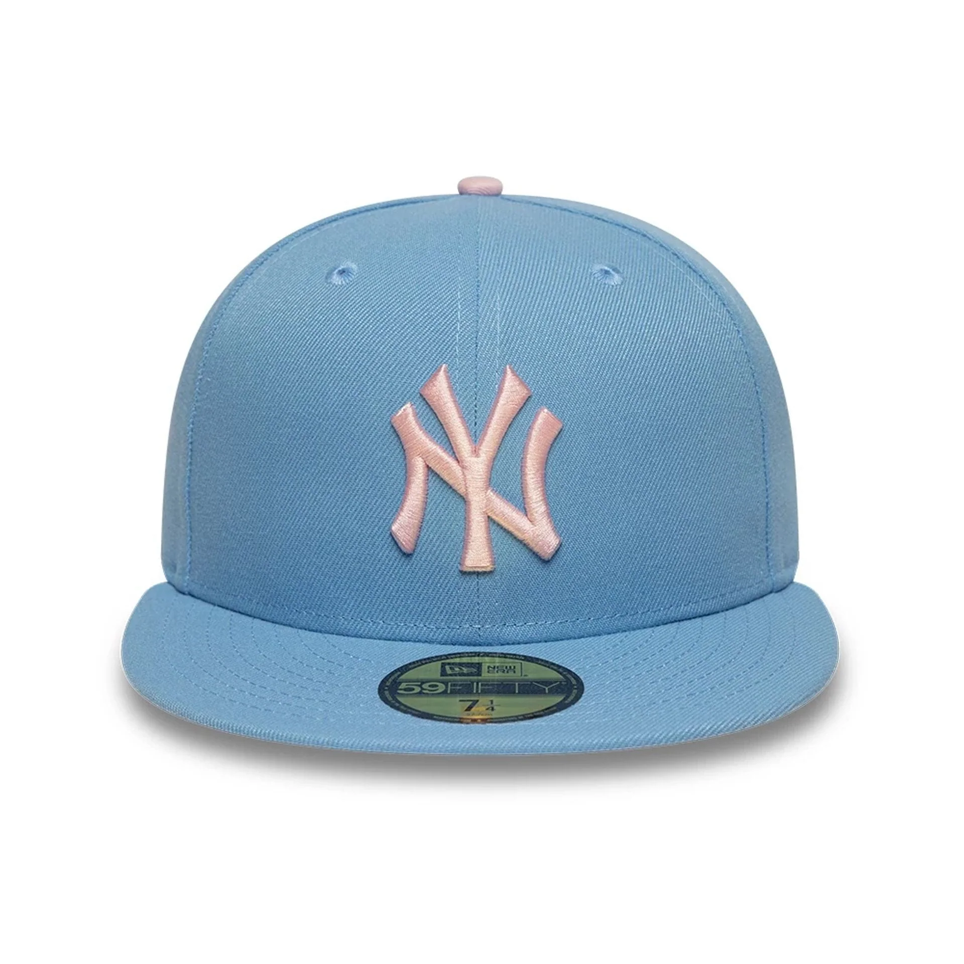 New York Yankees MLB Pastel Blue 59FIFTY Fitted Cap - Image 3