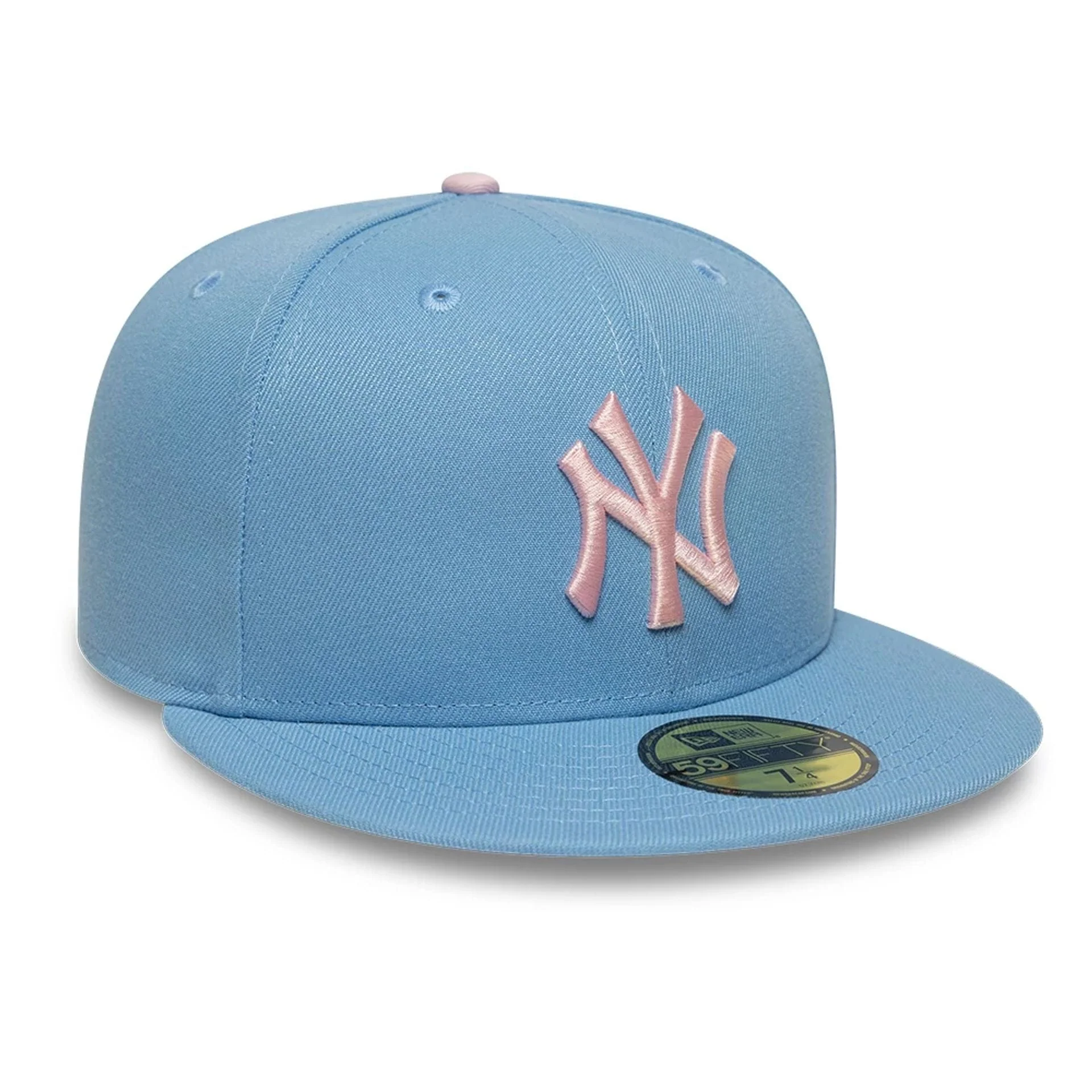 New York Yankees MLB Pastel Blue 59FIFTY Fitted Cap - Image 4