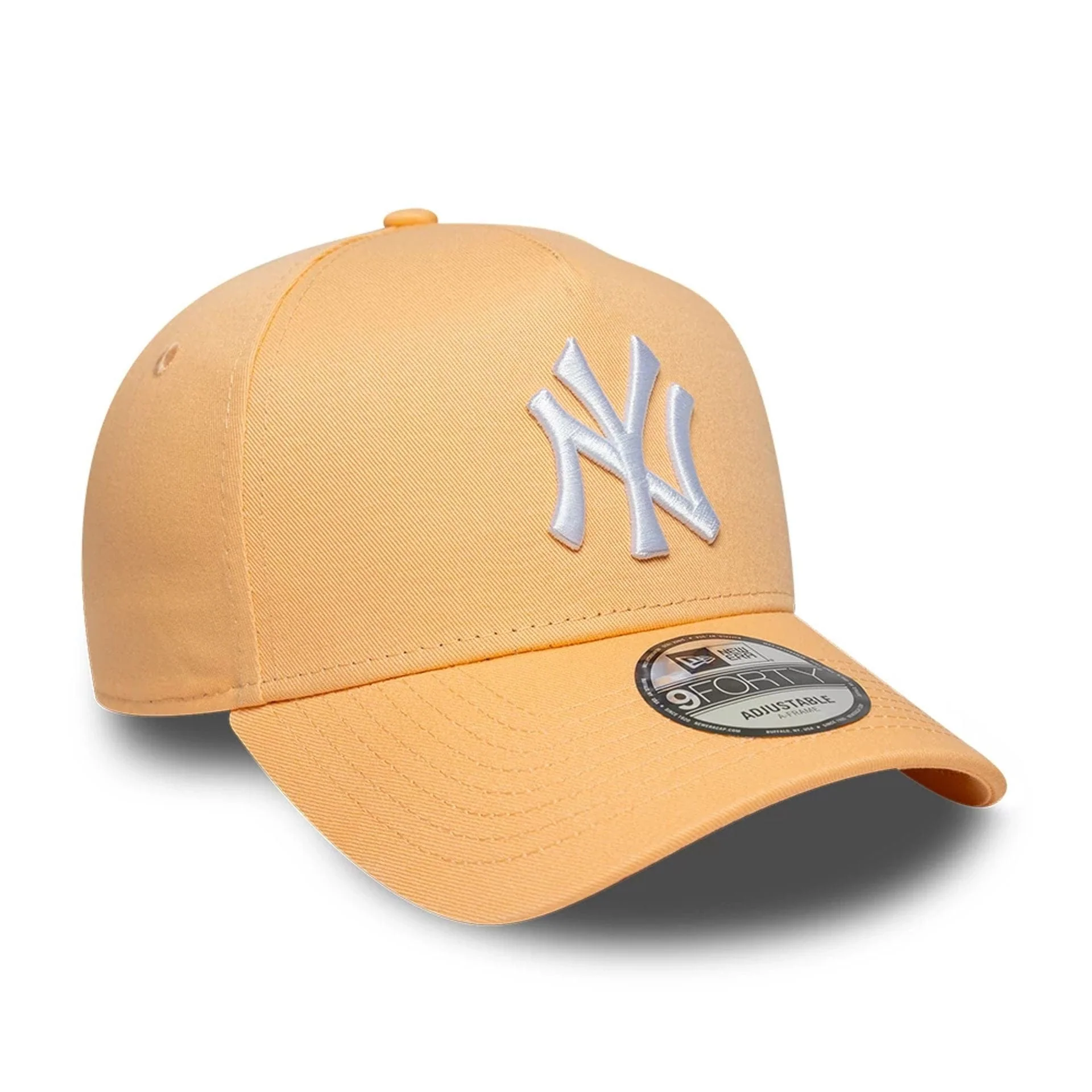 New York Yankees MLB Pastel Orange 9FORTY A-Frame Adjustable Cap - Image 3