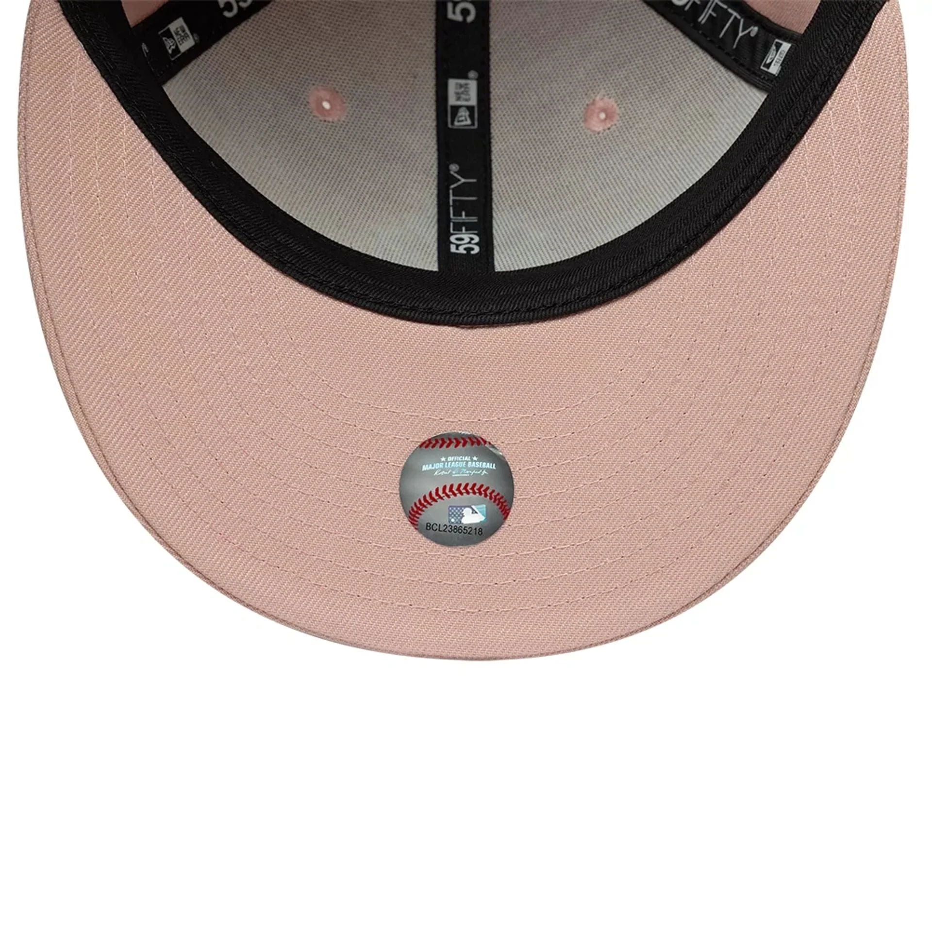 New York Yankees MLB Pastel Pink Low Profile 59FIFTY Fitted Cap - Image 5