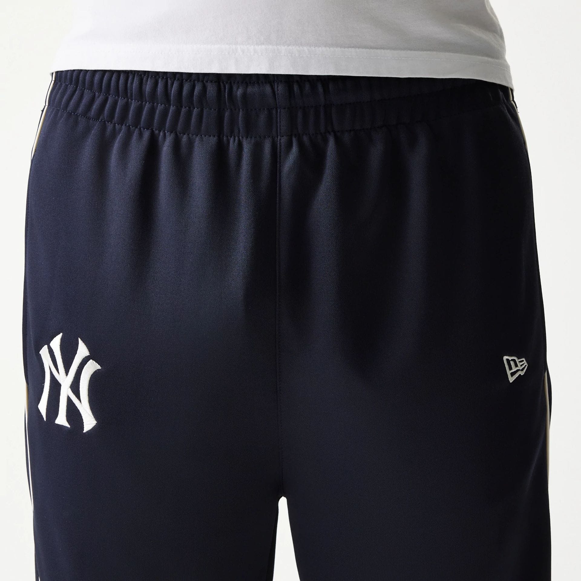 New York Yankees MLB Piping Navy Straight Leg Joggers - Image 6