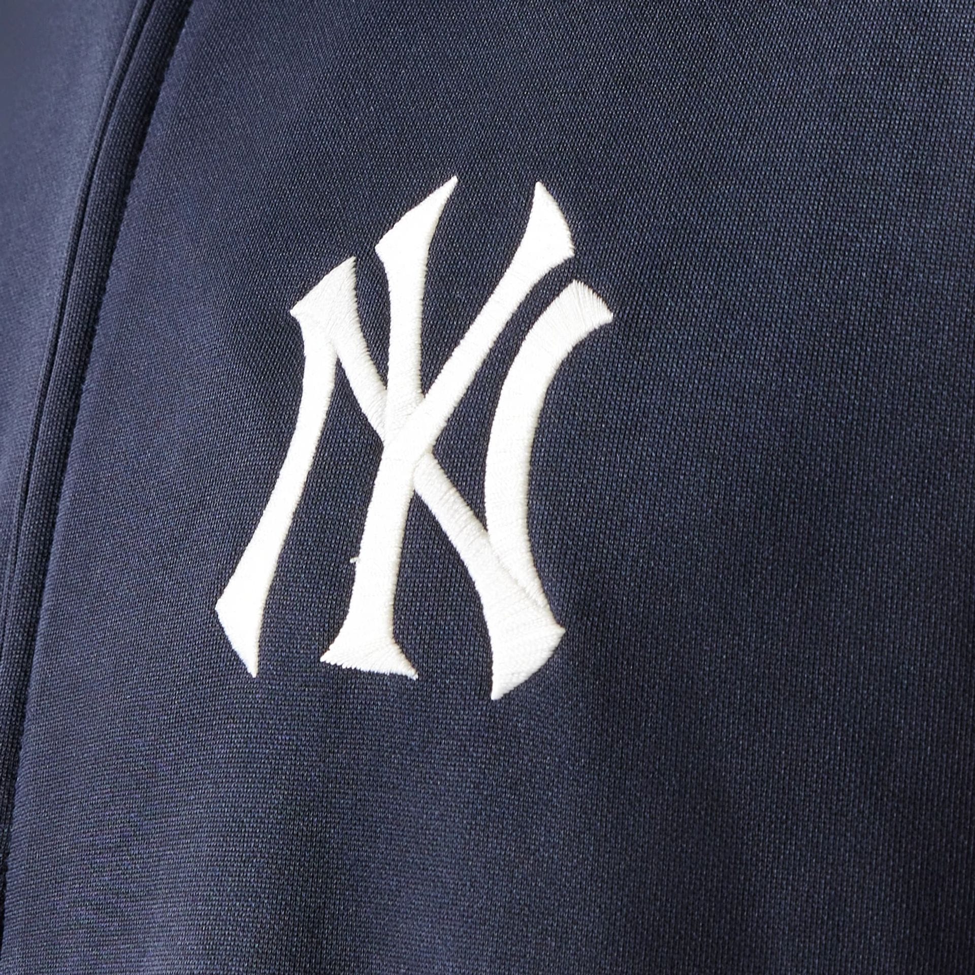 New York Yankees MLB Piping Navy Track Jacket - Image 7