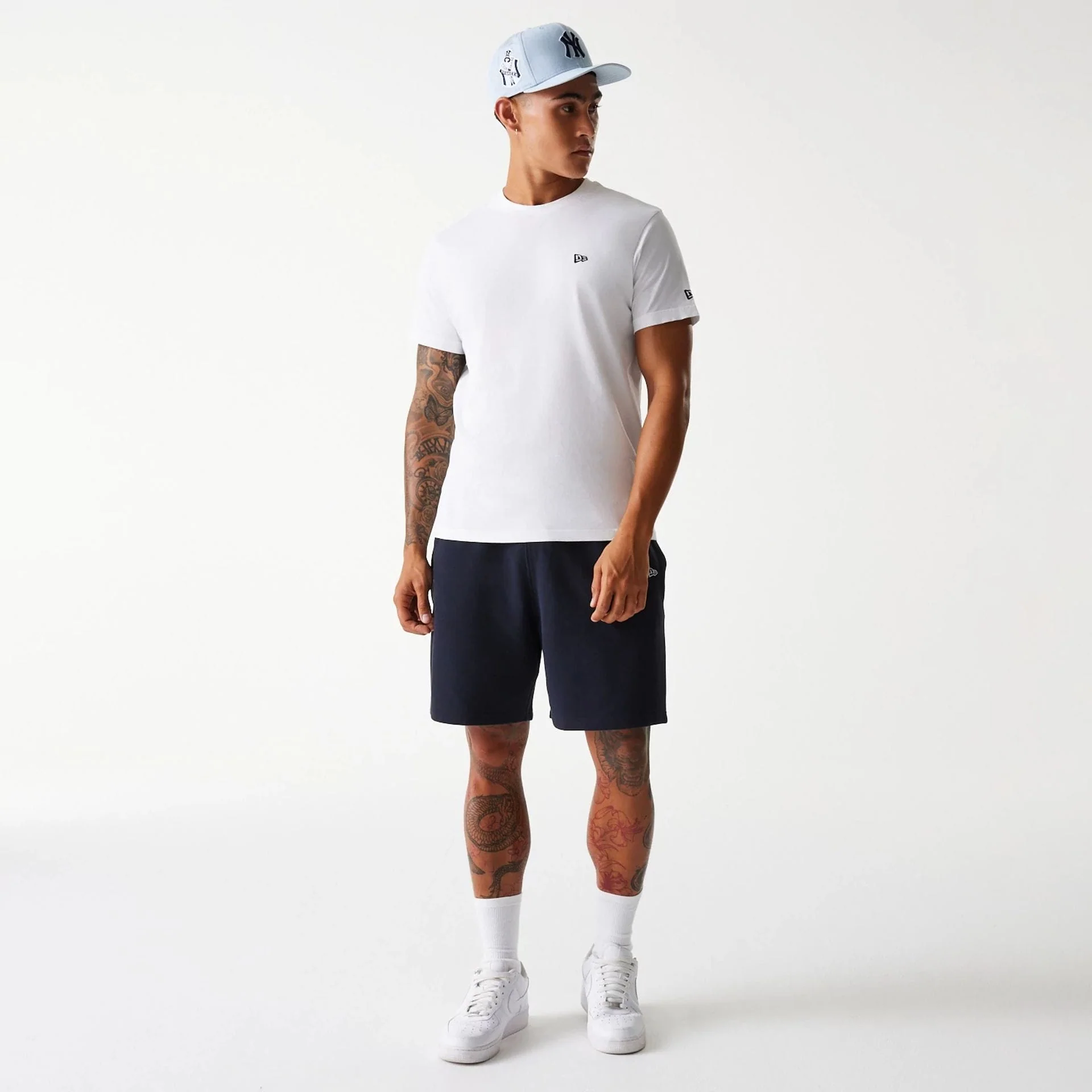 New York Yankees MLB Pique Navy Shorts - Image 7
