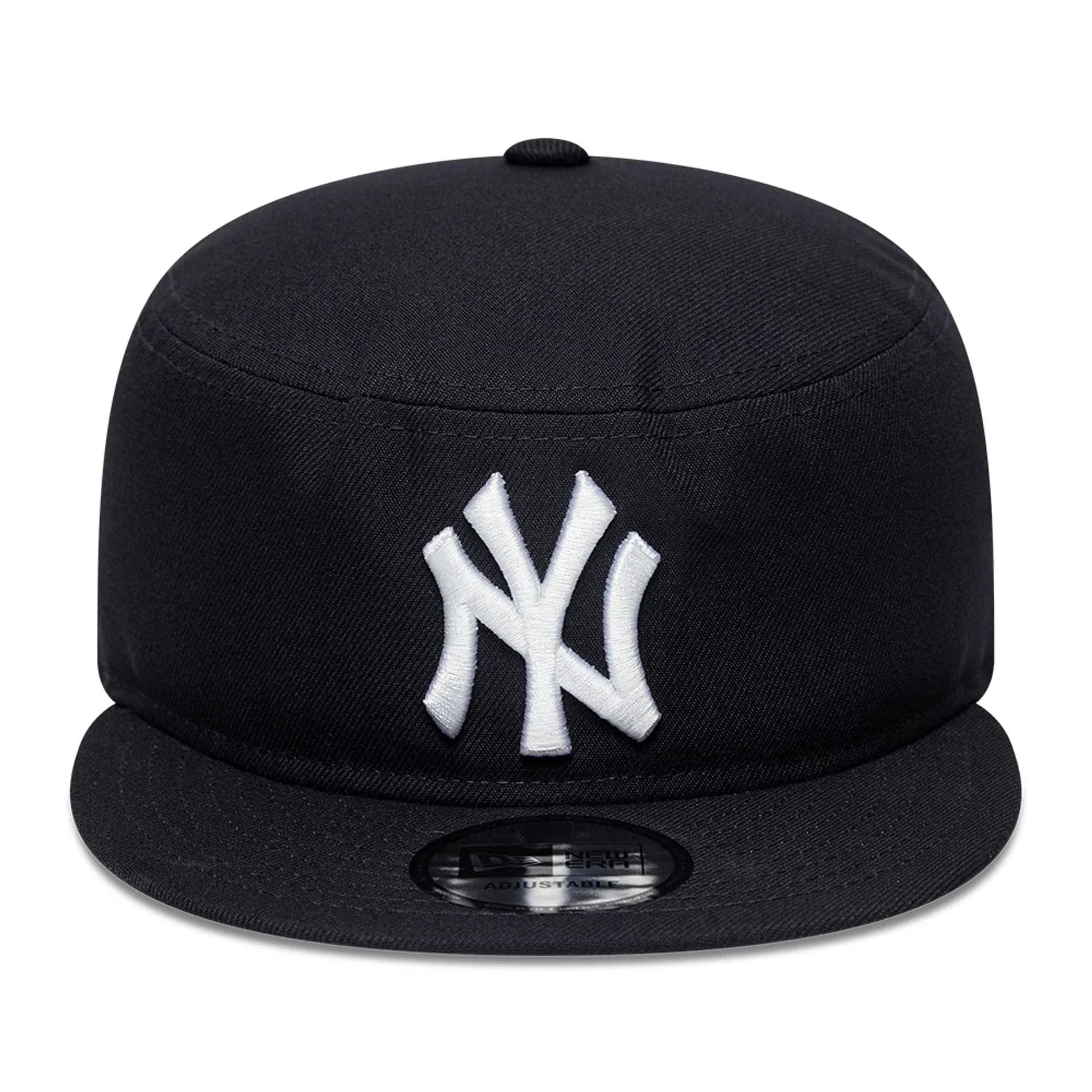 New York Yankees MLB Poly Navy Pillbox Adjustable Cap - Image 2