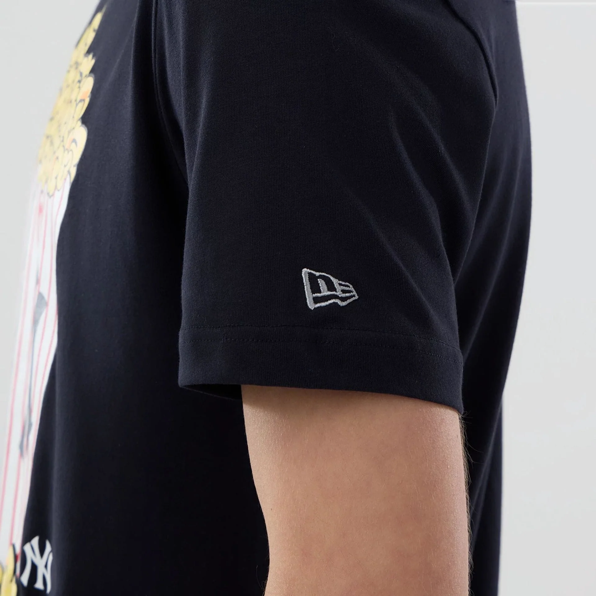 New York Yankees MLB Popcorn Navy T-Shirt - Image 4