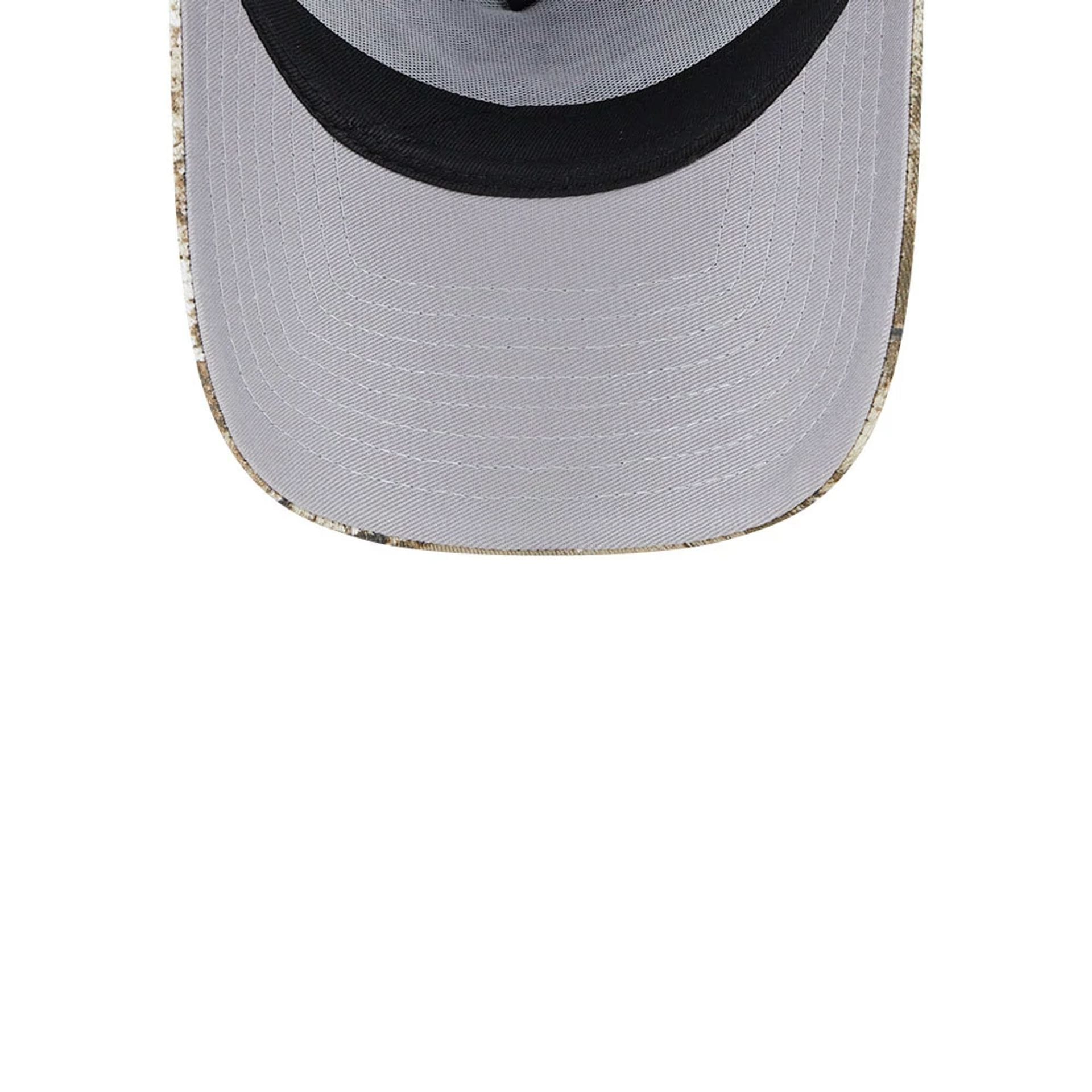 New York Yankees MLB Realtree Camo Navy 9FORTY A-Frame Trucker Adjustable Cap - Image 2