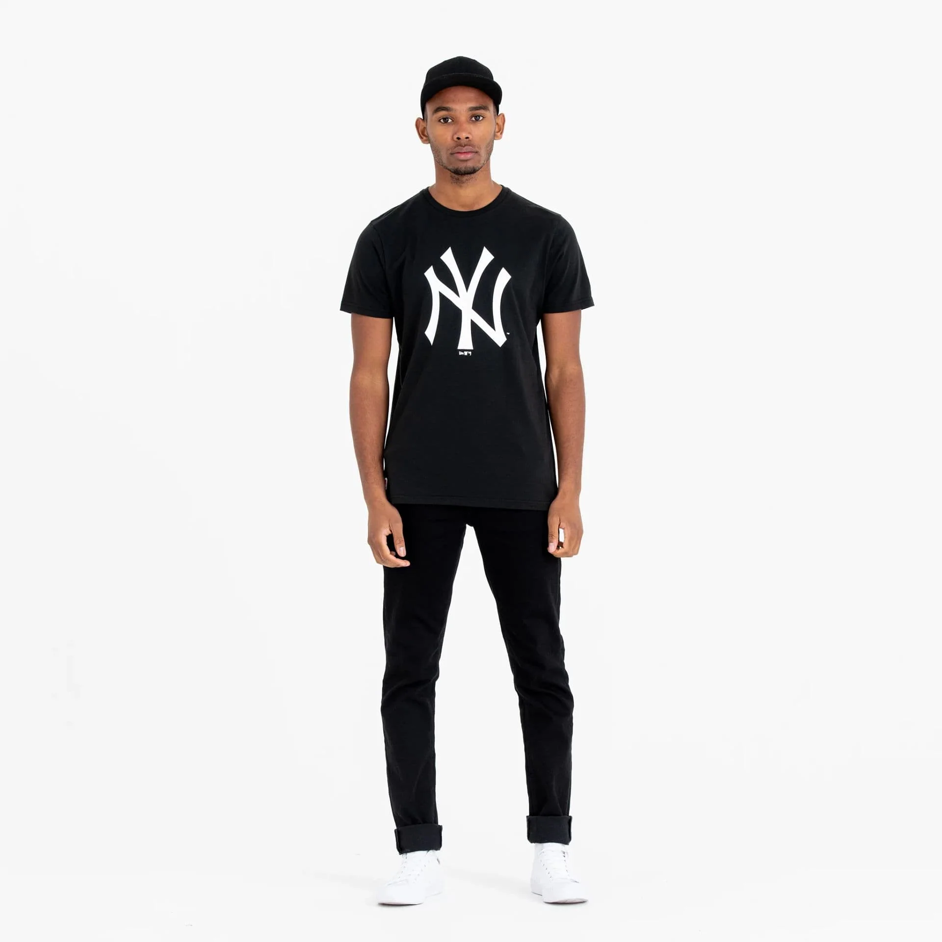 New York Yankees MLB Regular Black T-Shirt - Image 3