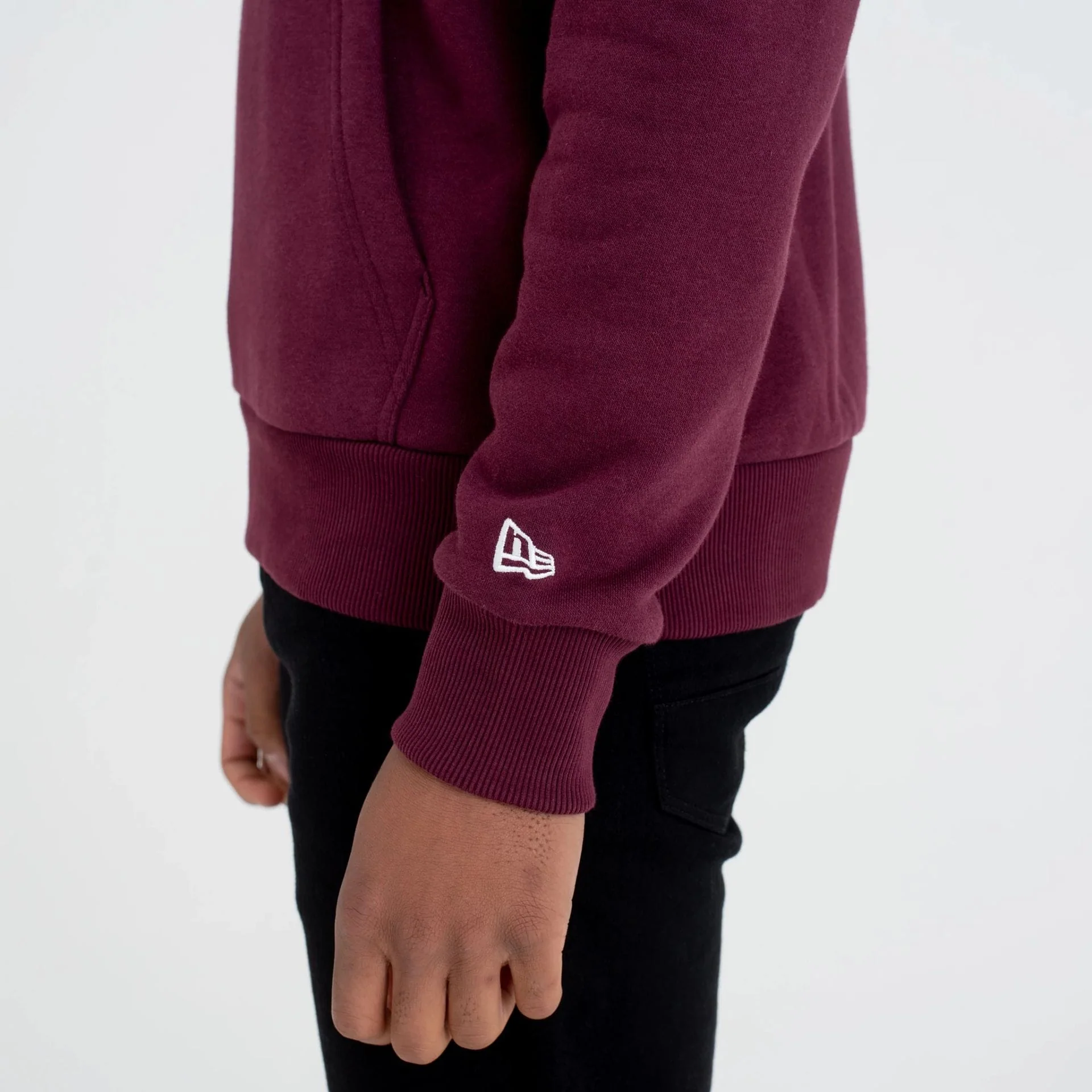 New York Yankees MLB Regular Dark Purple Pullover Hoodie - Image 6