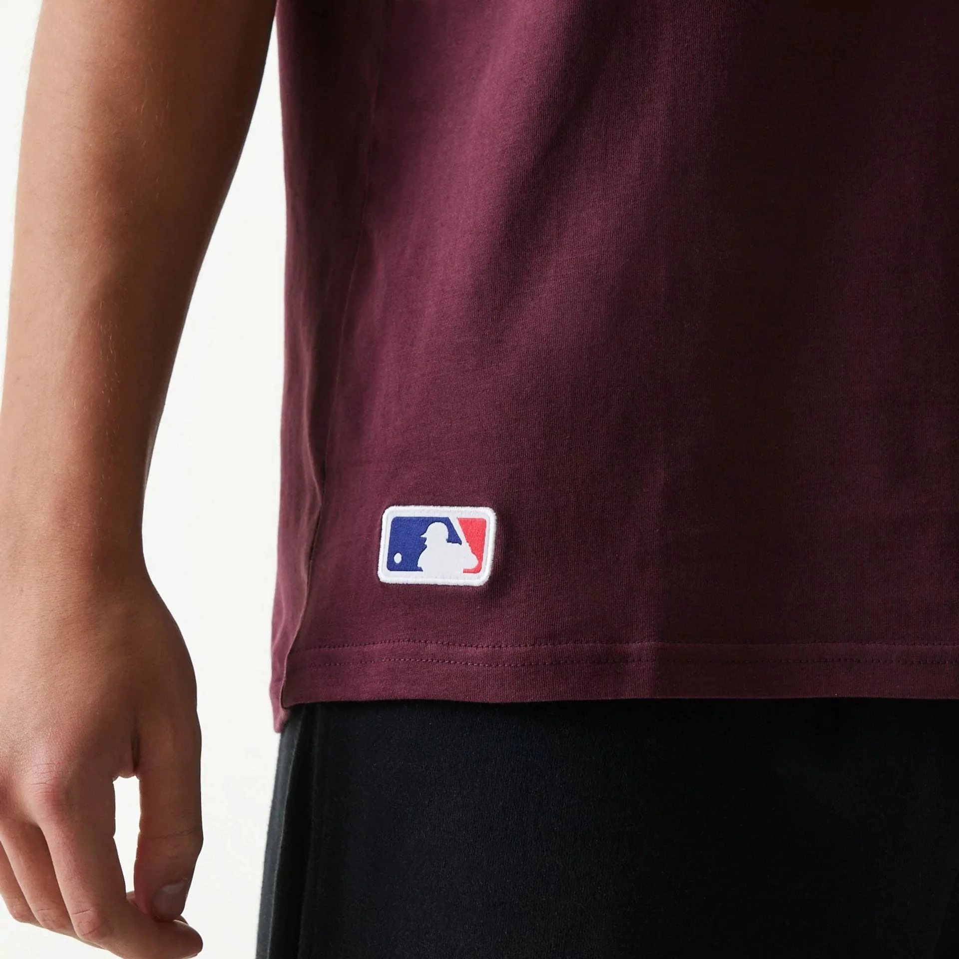 New York Yankees MLB Regular Dark Purple T-Shirt - Image 4