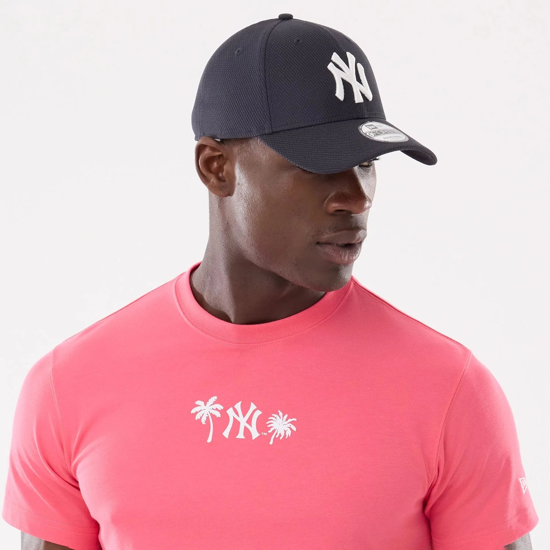 New York Yankees MLB Resort Pink T-Shirt - Image 7