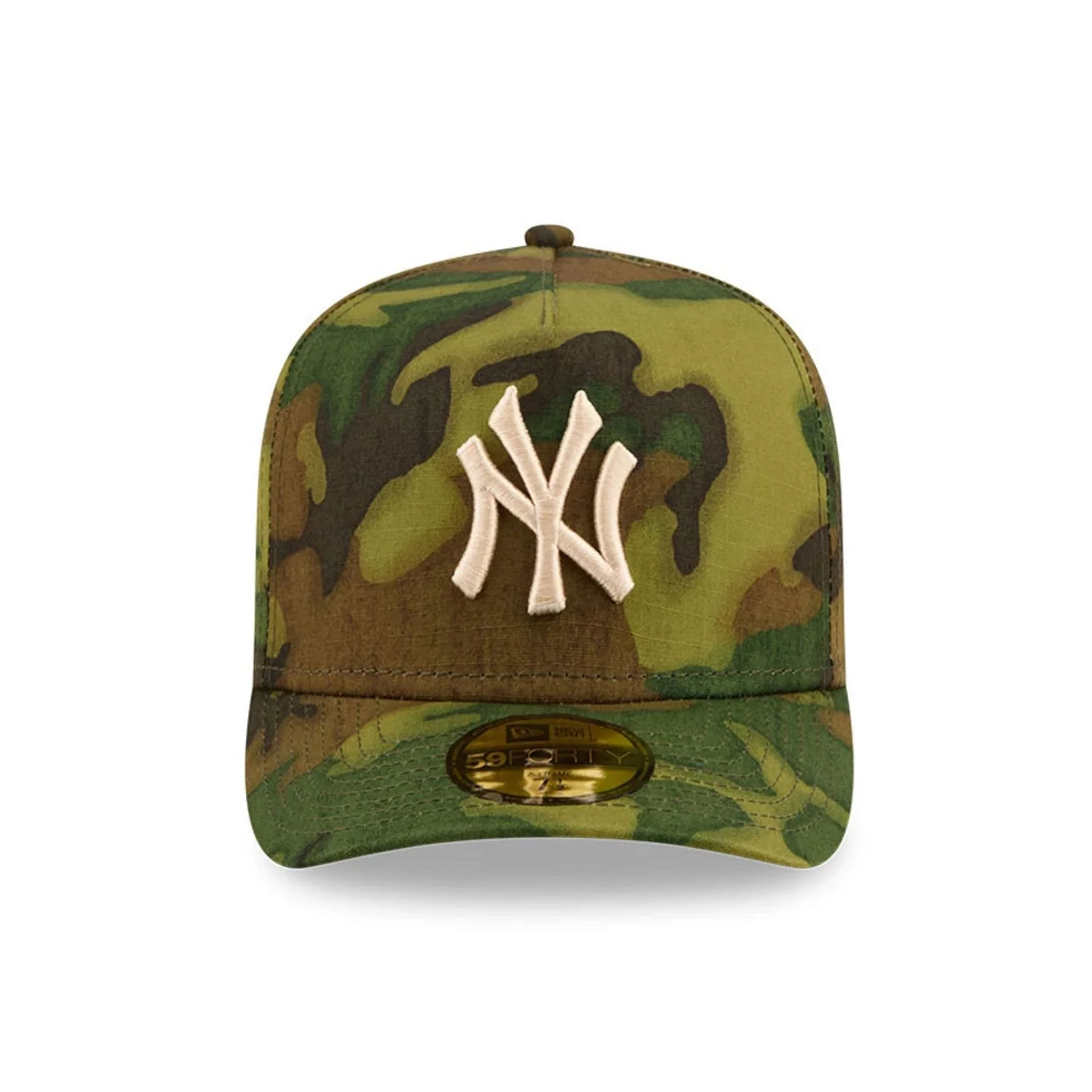 New York Yankees MLB Ripstop Camo 59FORTY A-Frame Fitted Cap - Image 3