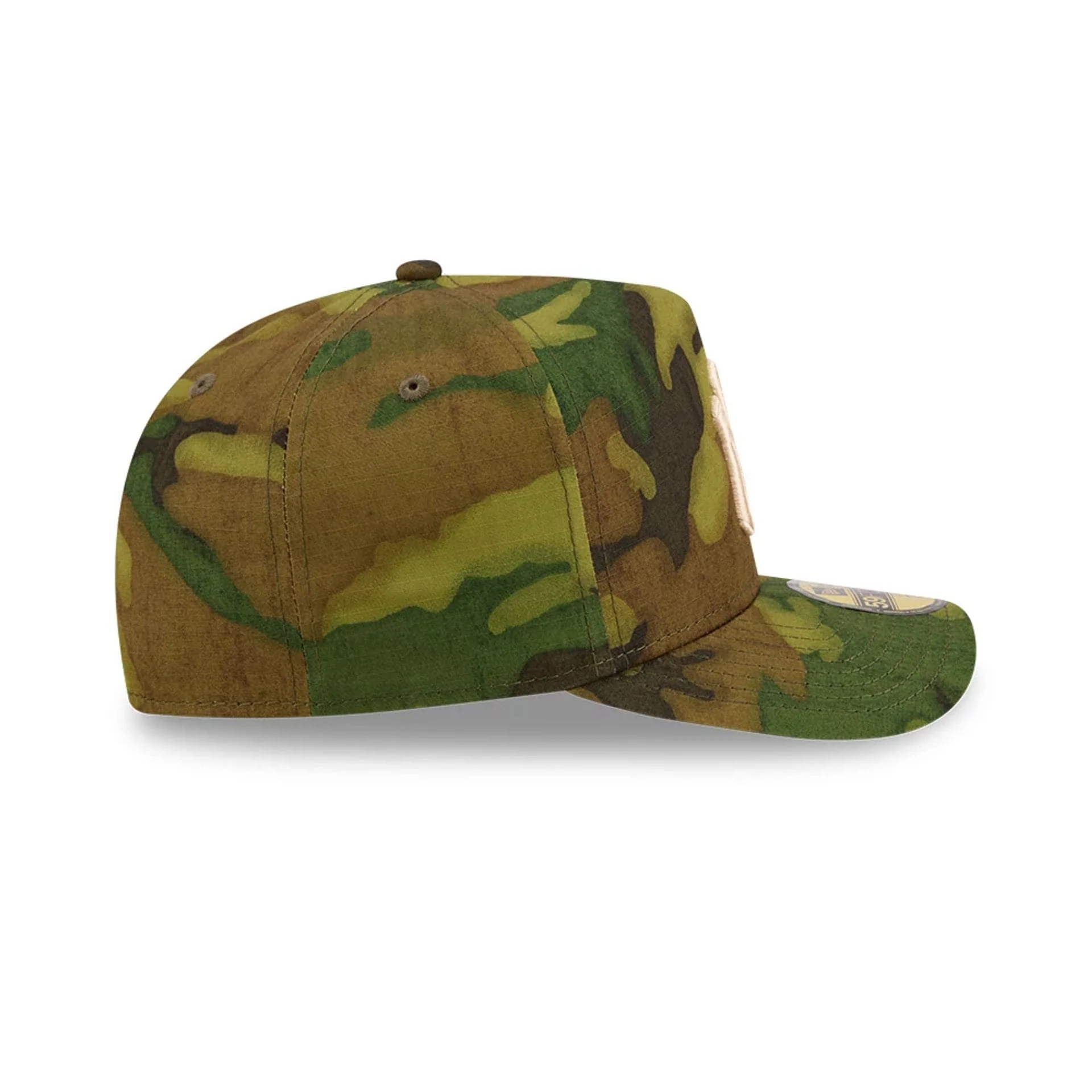 New York Yankees MLB Ripstop Camo 59FORTY A-Frame Fitted Cap - Image 7