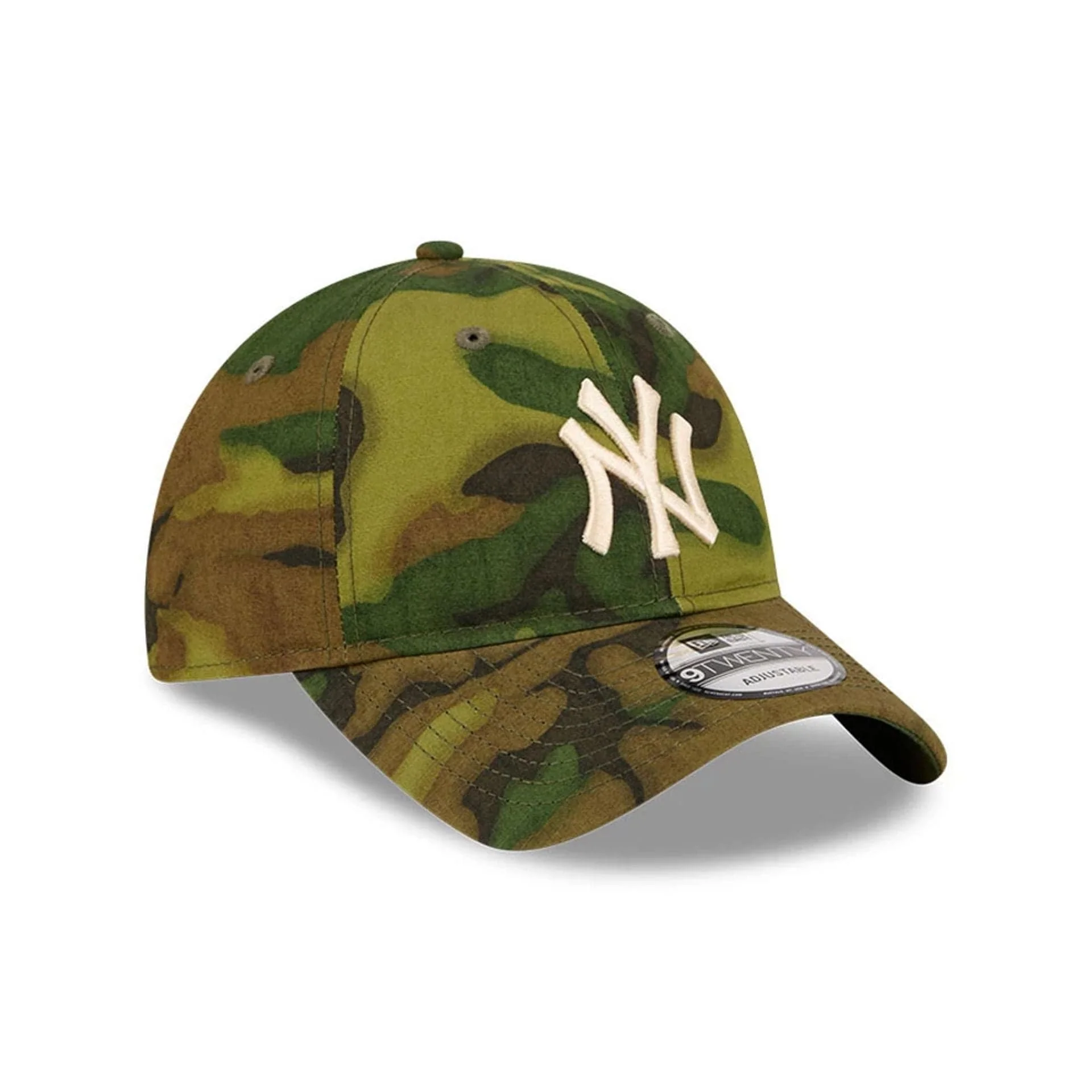 New York Yankees MLB Ripstop Camo 9TWENTY Adjustable Cap - Image 3