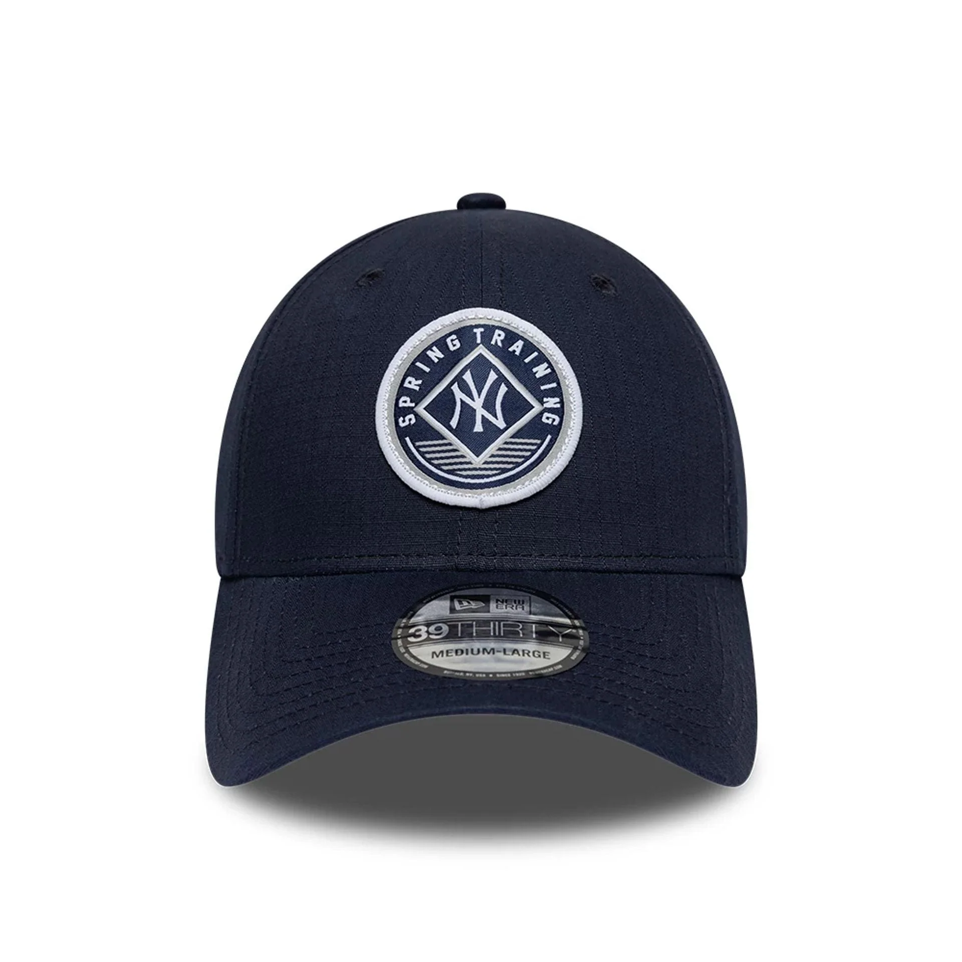 New York Yankees MLB Ripstop Navy 39THIRTY Stretch Fit Cap - Image 3