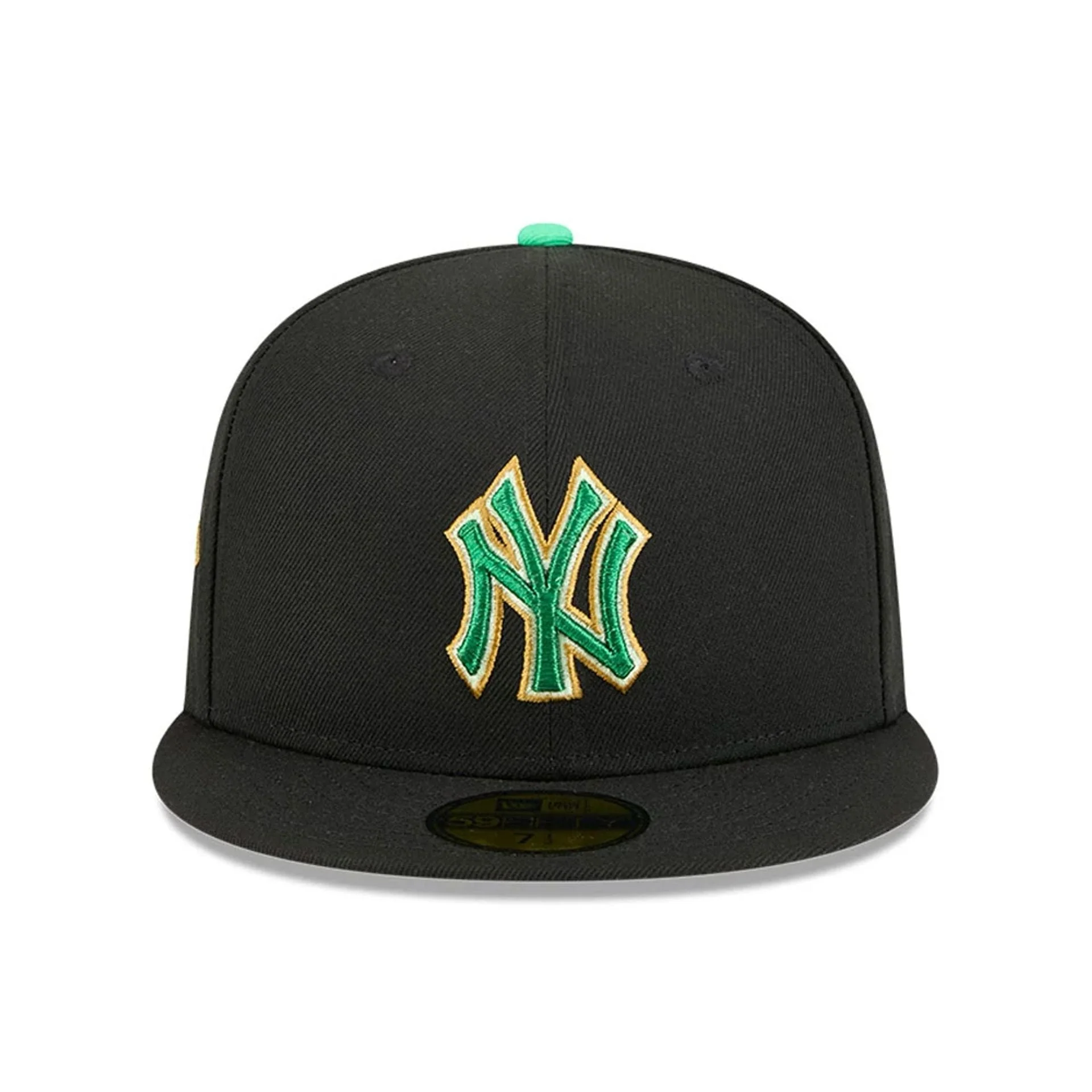 New York Yankees MLB Saint Patrick's Day Black 59FIFTY Fitted Cap - Image 2