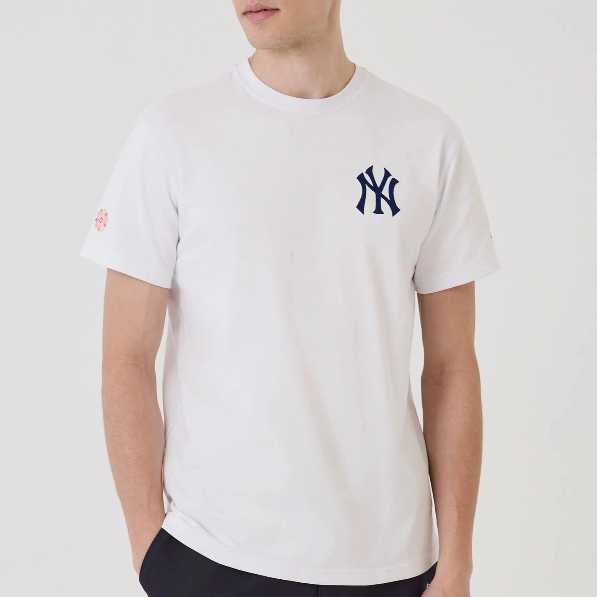 New York Yankees MLB Sakura White T-Shirt - Image 7