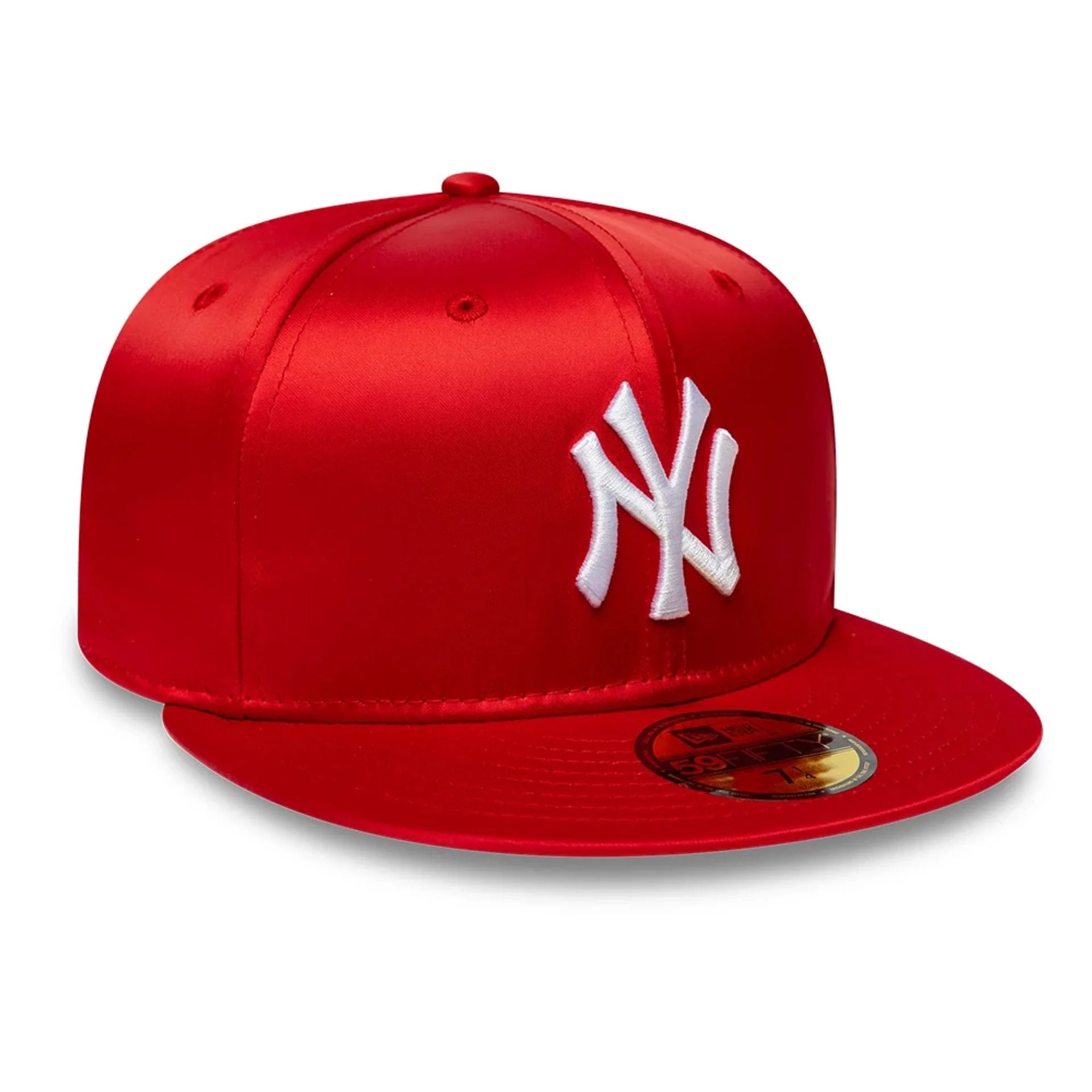 New York Yankees MLB Satin Red 59FIFTY Fitted Cap - Image 3