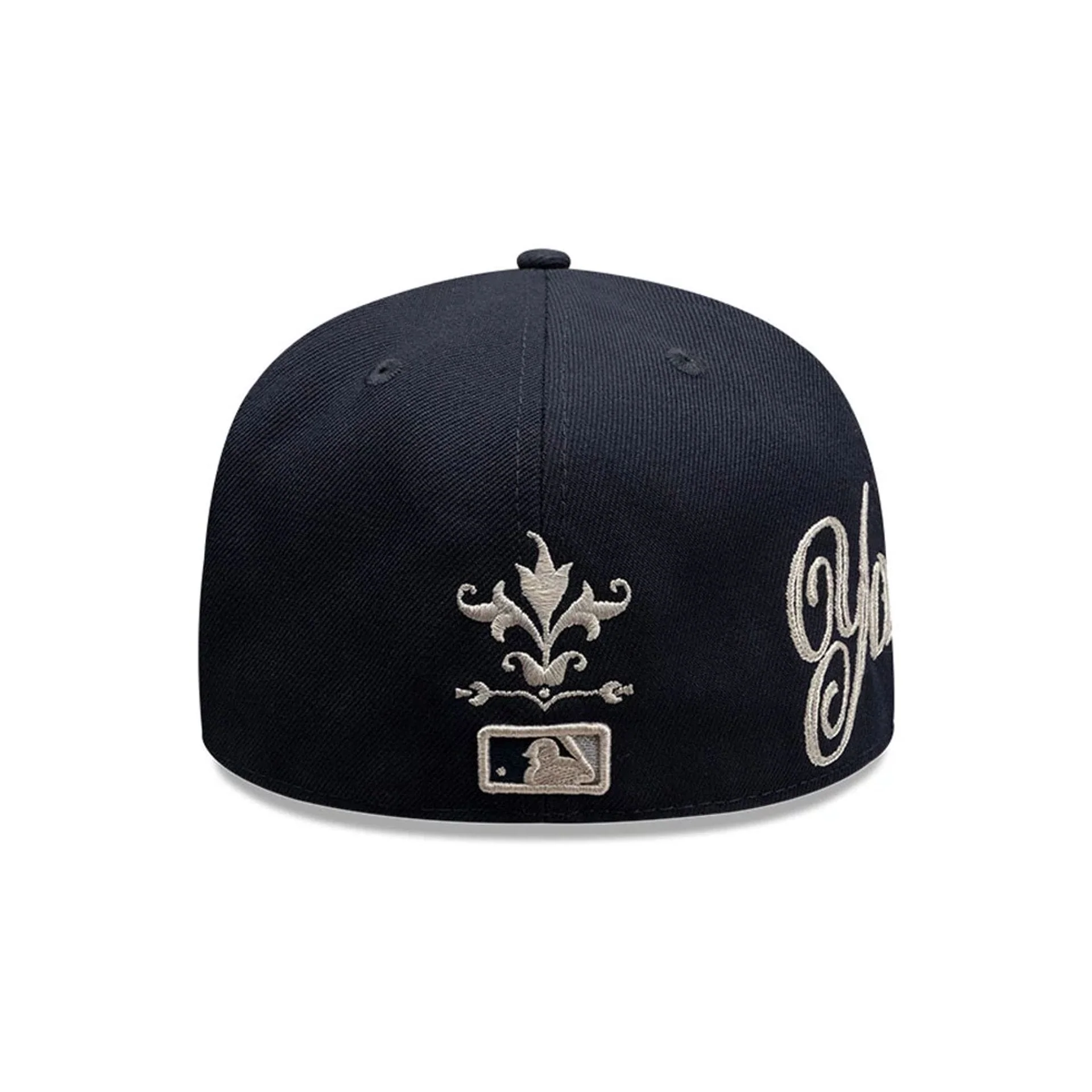 New York Yankees MLB Script Navy 59FIFTY Fitted Cap - Image 3