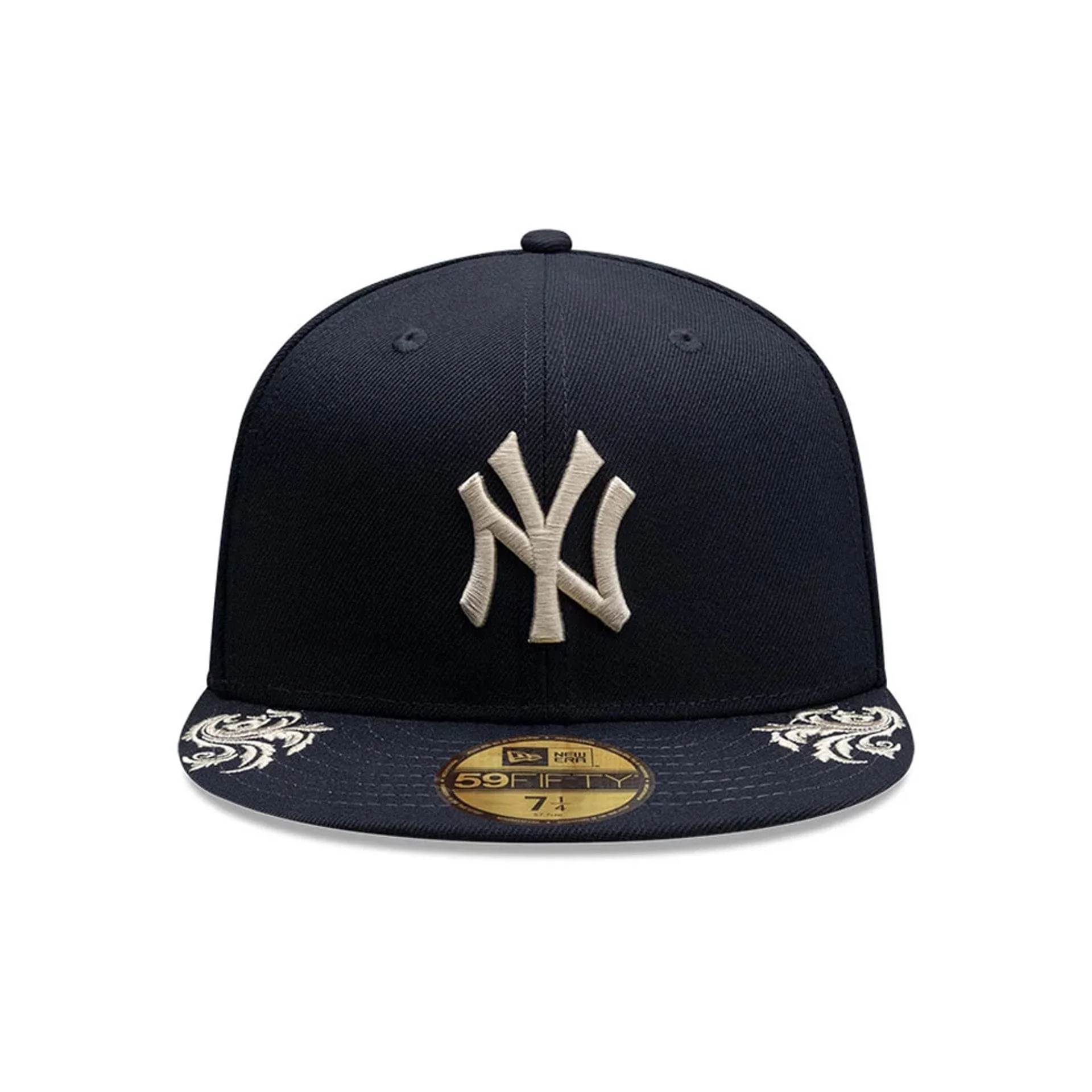 New York Yankees MLB Script Navy 59FIFTY Fitted Cap - Image 6