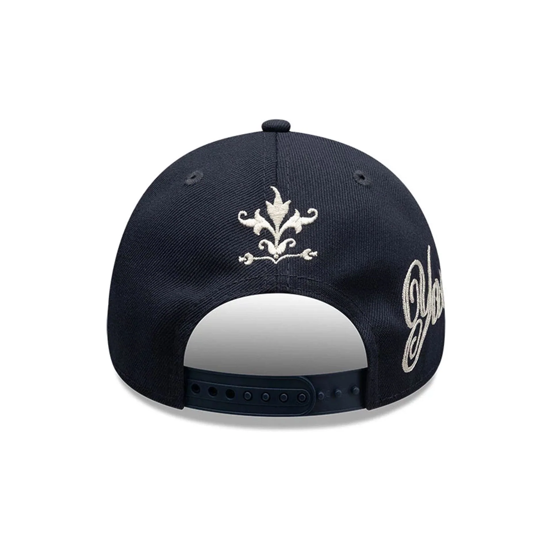 New York Yankees MLB Script Navy 9FORTY M-Crown A-Frame Adjustable Cap - Image 3