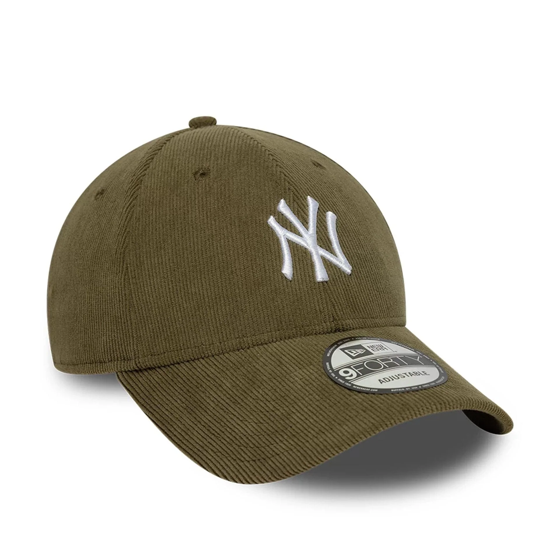New York Yankees MLB Soft Cord Dark Green 9FORTY Adjustable Cap - Image 3