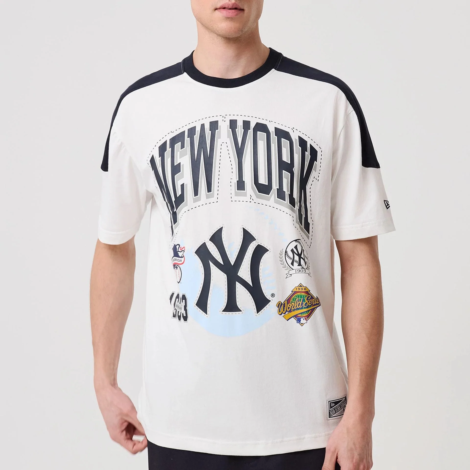 New York Yankees MLB Sport Classic White T-Shirt - Image 5