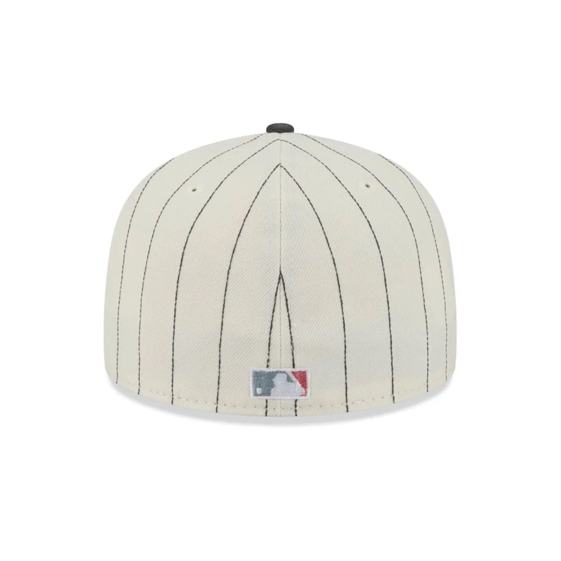 New York Yankees MLB Stripes Cream 59FIFTY Fitted Cap - Image 5