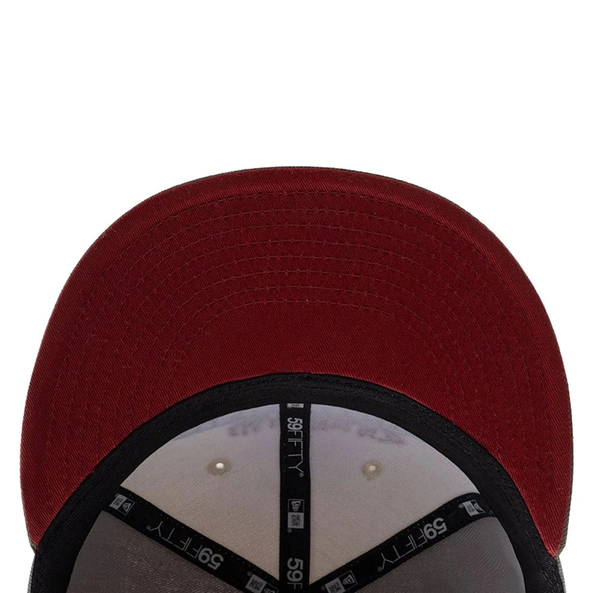 New York Yankees MLB Tagged Grey 59FIFTY Fitted Cap - Image 2
