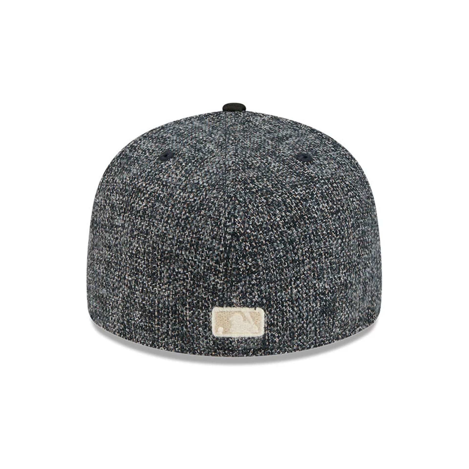 New York Yankees MLB Tweedy Cotton Black 59FIFTY Fitted Cap - Image 7