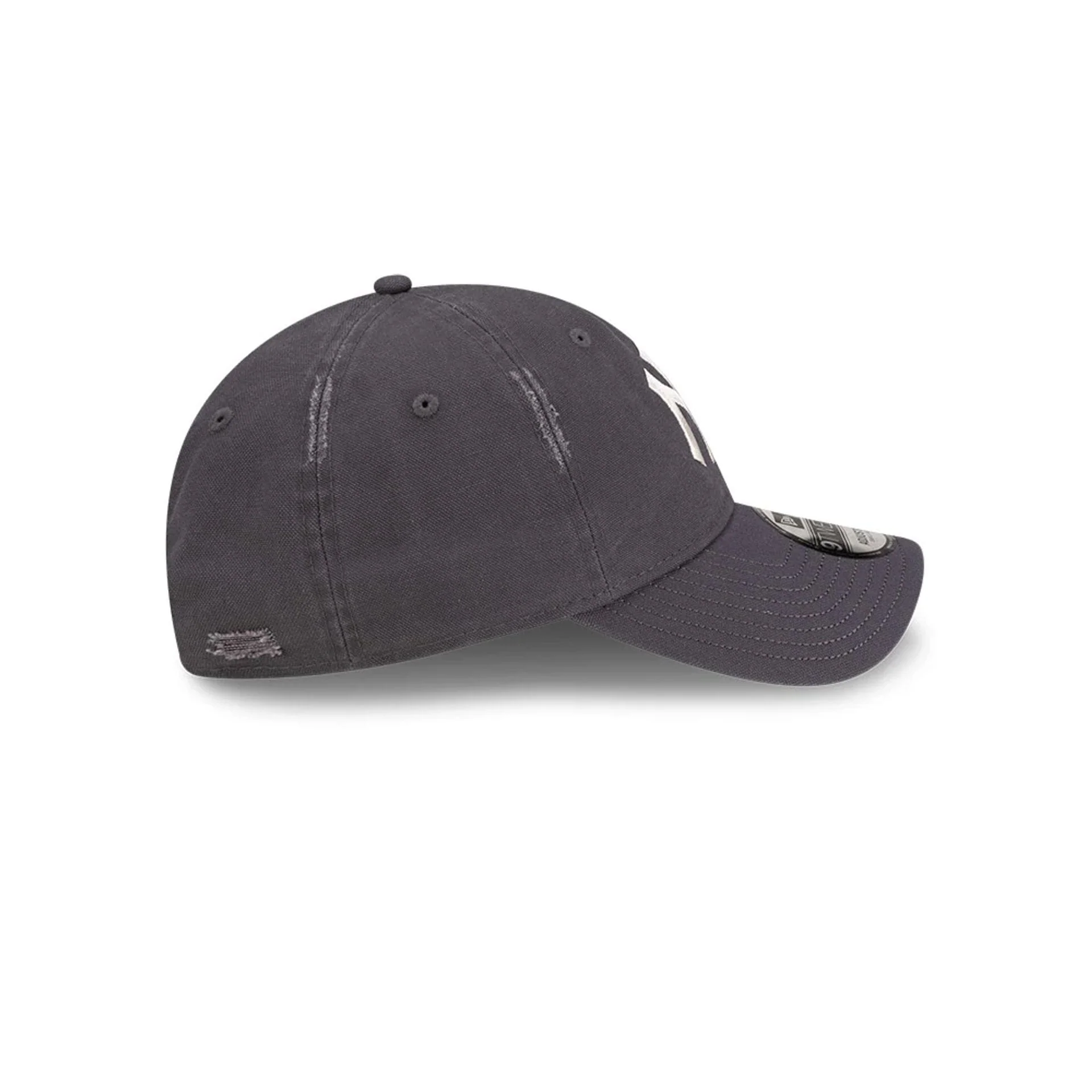New York Yankees MLB Visor Logo Dark Grey 9TWENTY Adjustable Cap - Image 6