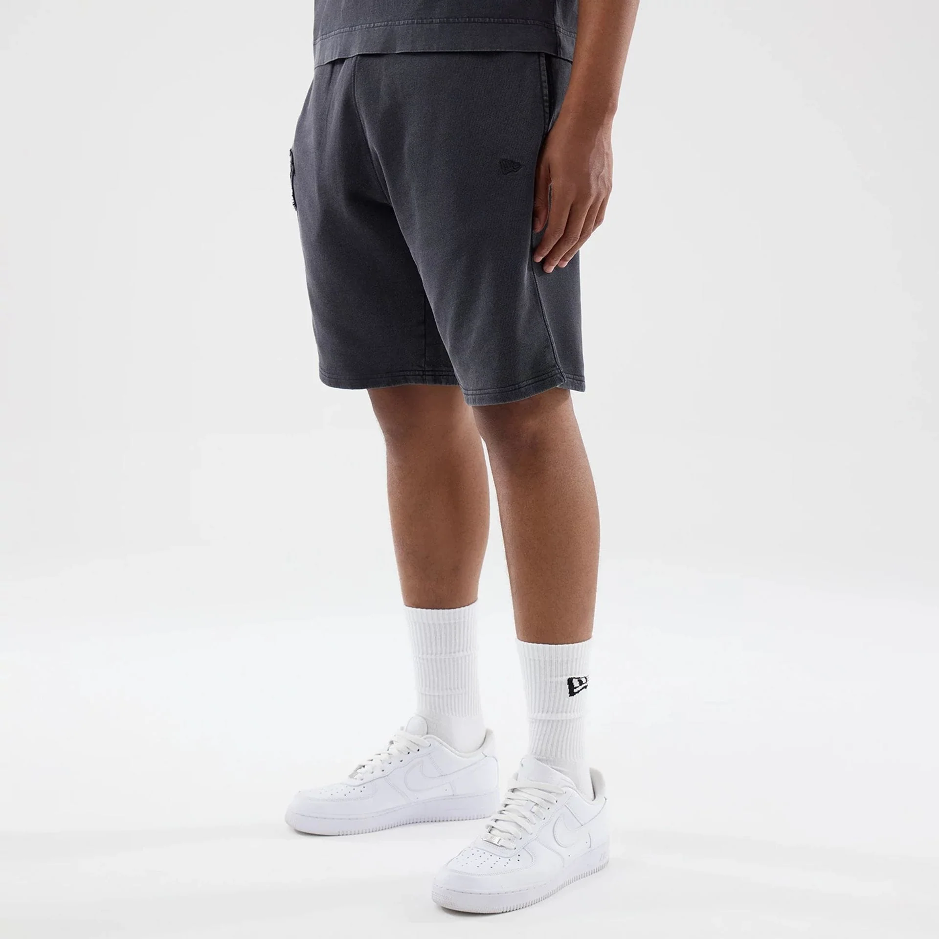 New York Yankees MLB Washed Black Shorts - Image 7