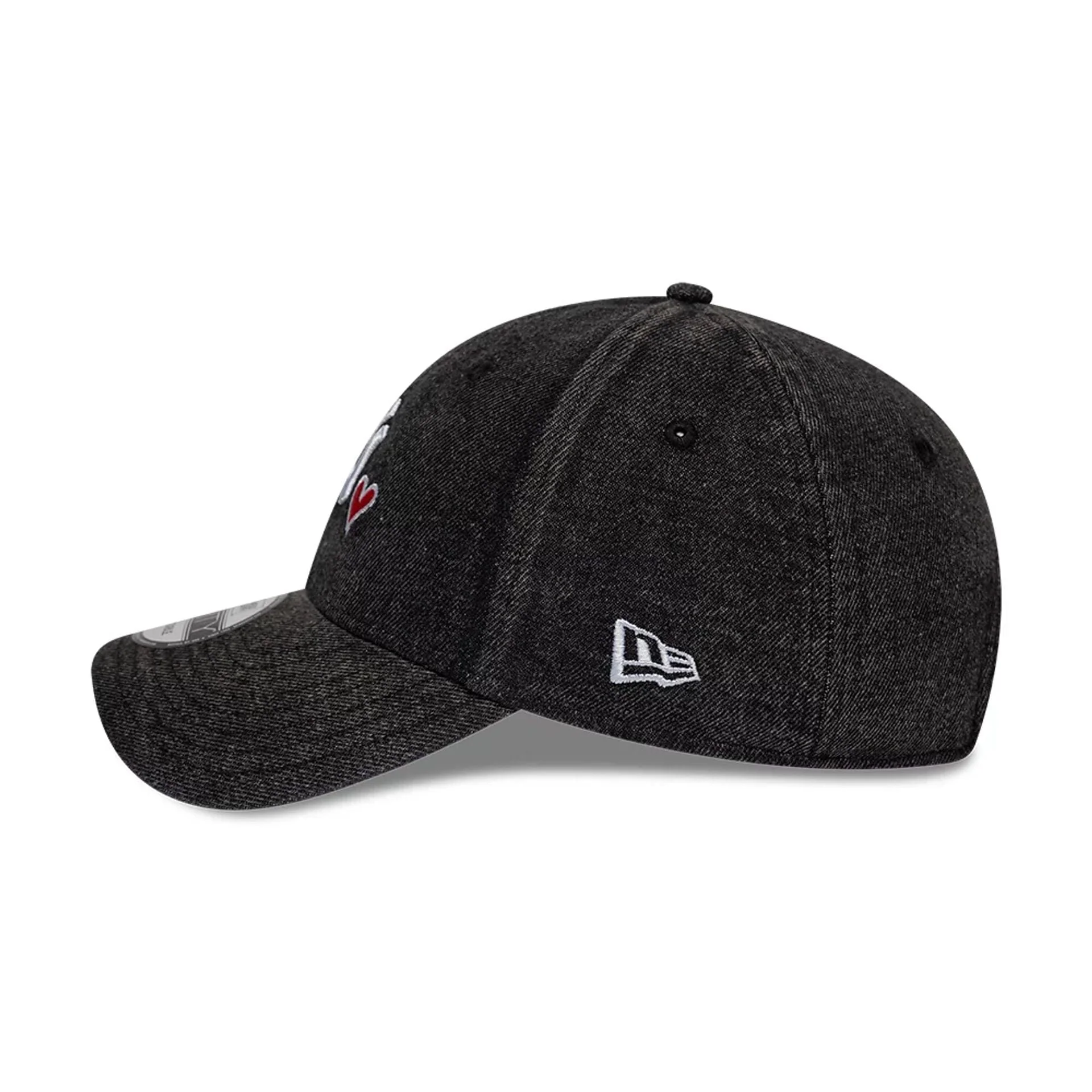 New York Yankees MLB Washed Denim Black 9FORTY Adjustable Cap - Image 4