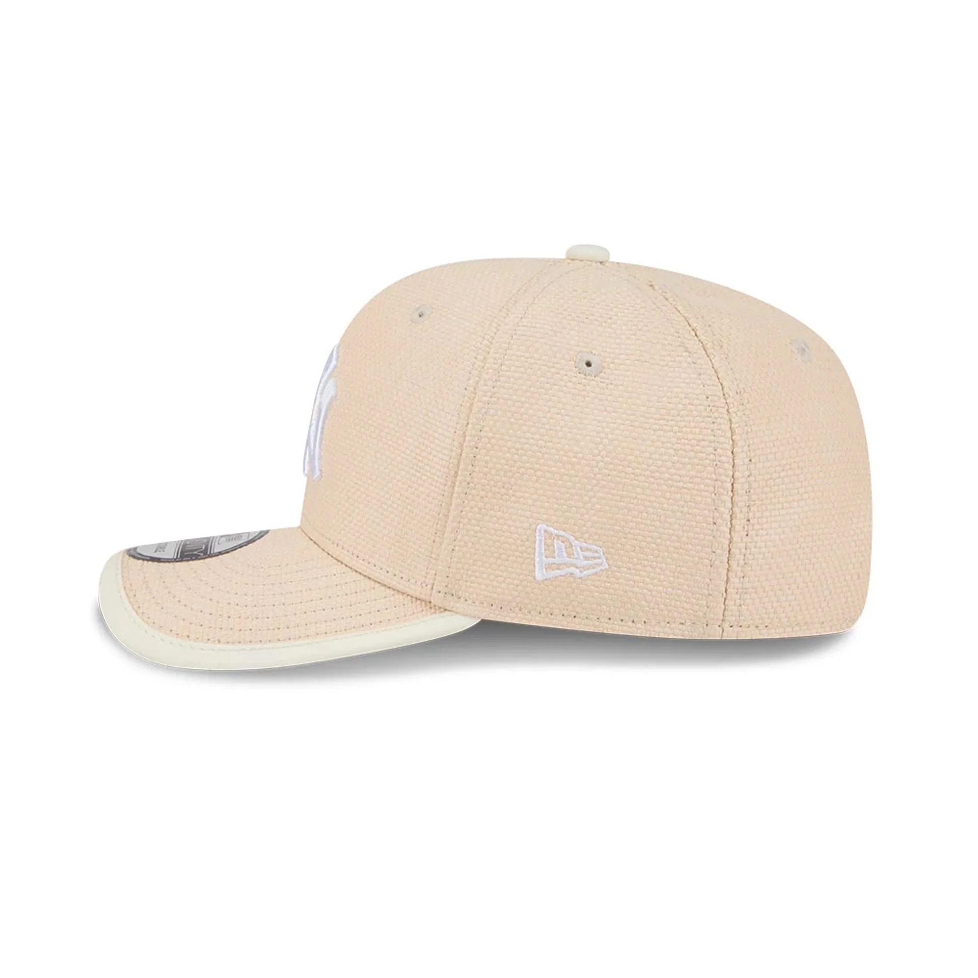 New York Yankees MLB Wicker Cream 9SEVENTY Stretch Snap Adjustable Cap - Image 6