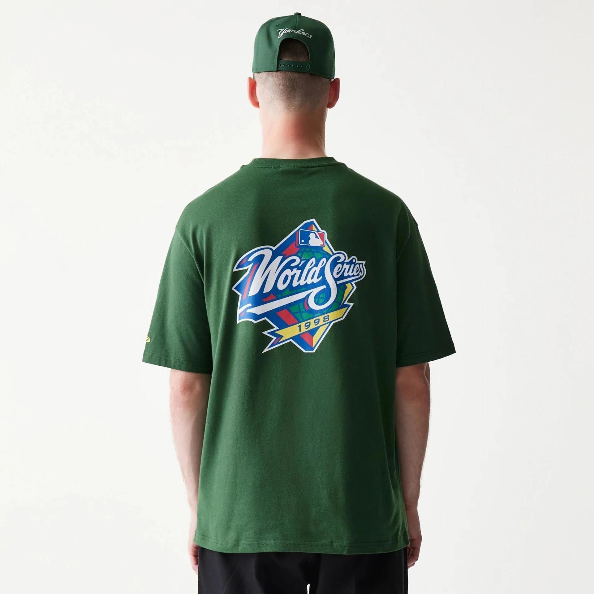New York Yankees MLB World Series Dark Green T-Shirt - Image 2
